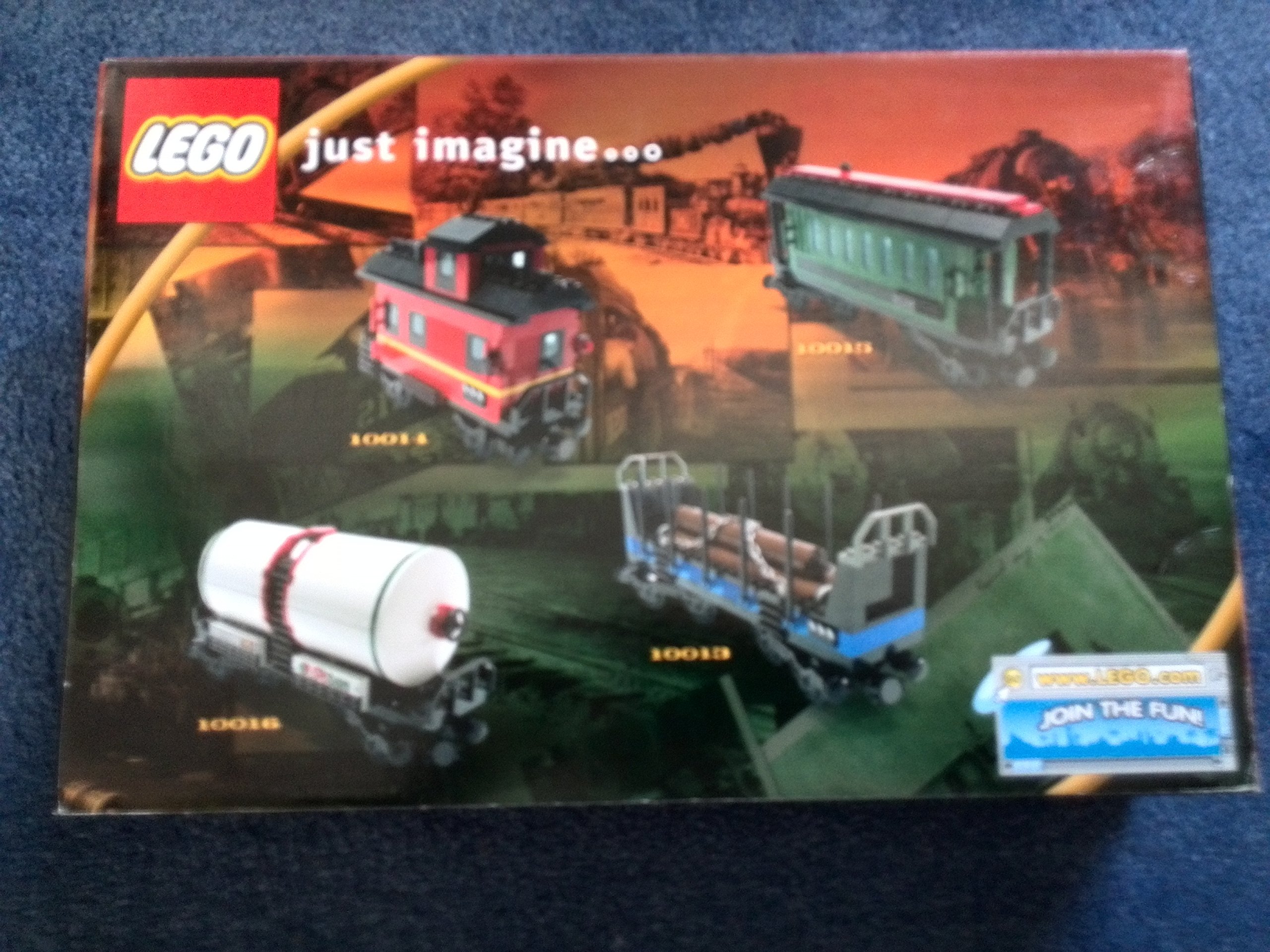 LEGO 10017 Hopper Wagon Train Car Building Set - Classic Train Model Kit for Collectors & Kids | Perfect for Train Displays, Playtime & LEGO City Scenes