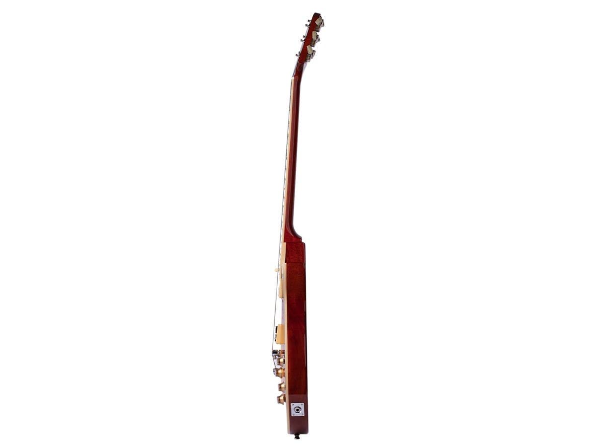 Monoprice 6-String Solid-Body Electric Guitar for Beginners & Professionals - Right-Handed Sunburst Finish (Model 610015) | Perfect for Rock, Blues & Home Studio Recording