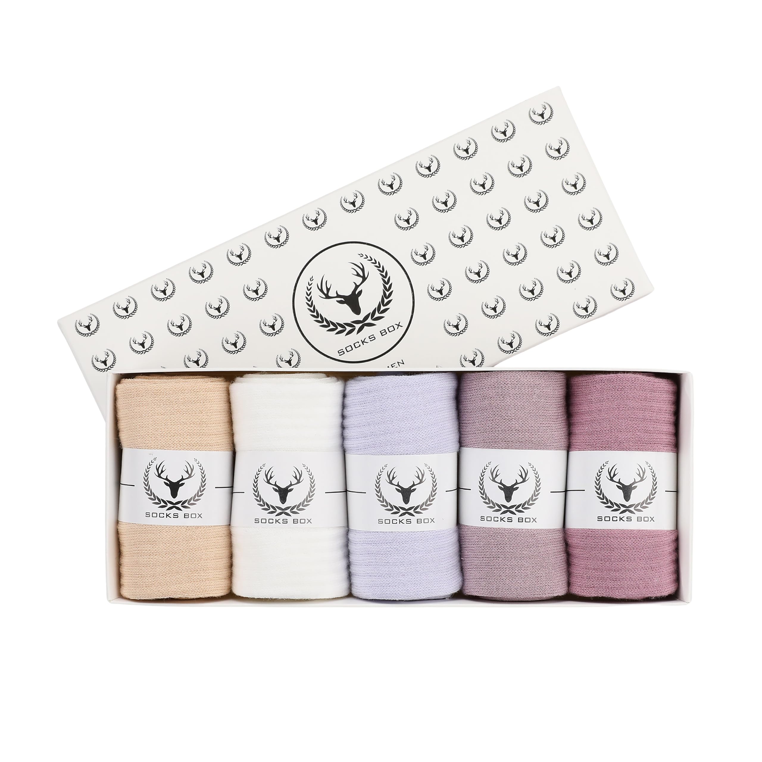 Women's Cotton Crew Socks - 3/5/10/15 Pack Soft Comfortable Everyday Socks for Work, Gym & Casual Wear