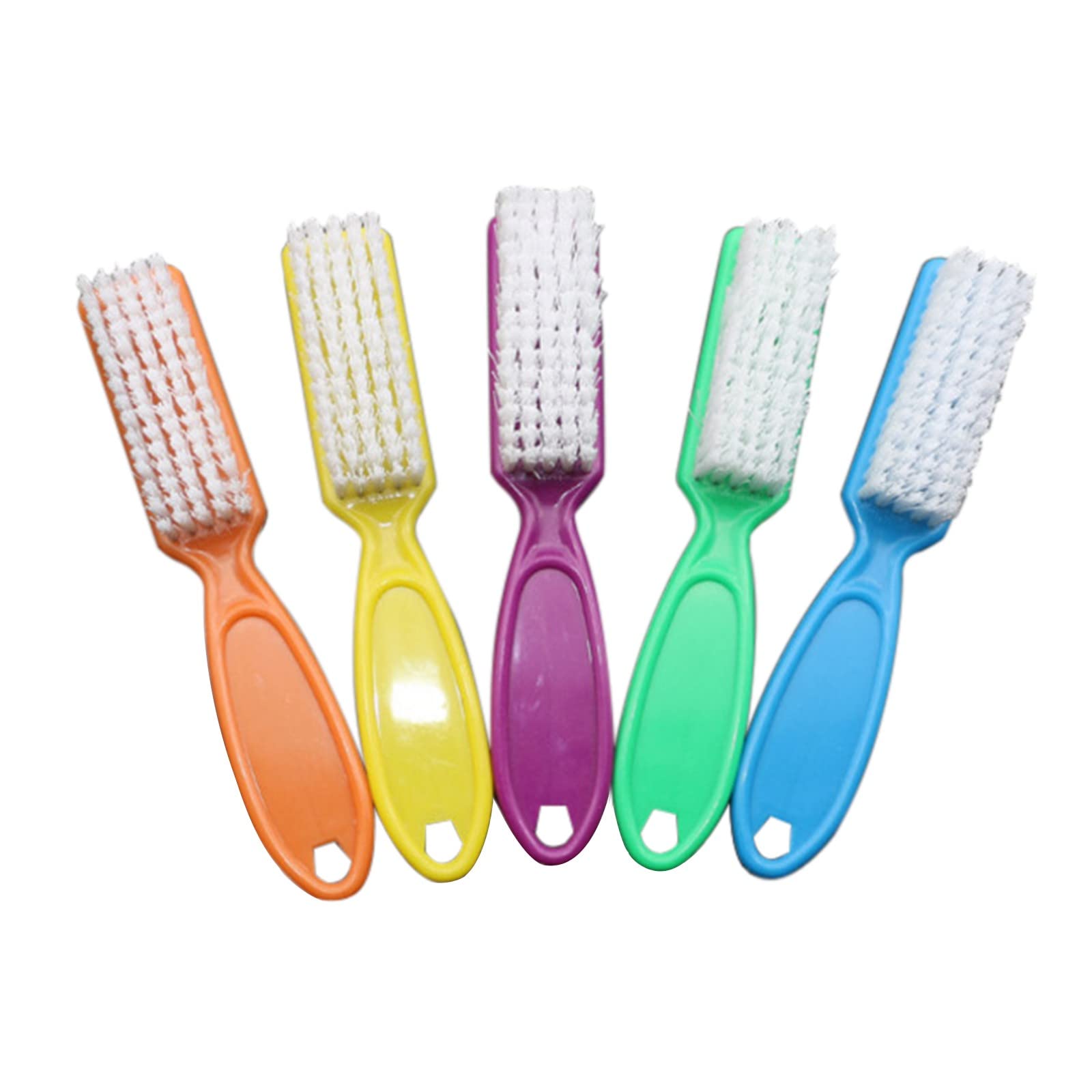 1pc Professional Nail File Strip & Dust Brush Set - Nail Art Tools for Manicure, Pedicure & Salon Supplies (AS Seen on Show) - Perfect for Home, Salon & Travel Nail Care
