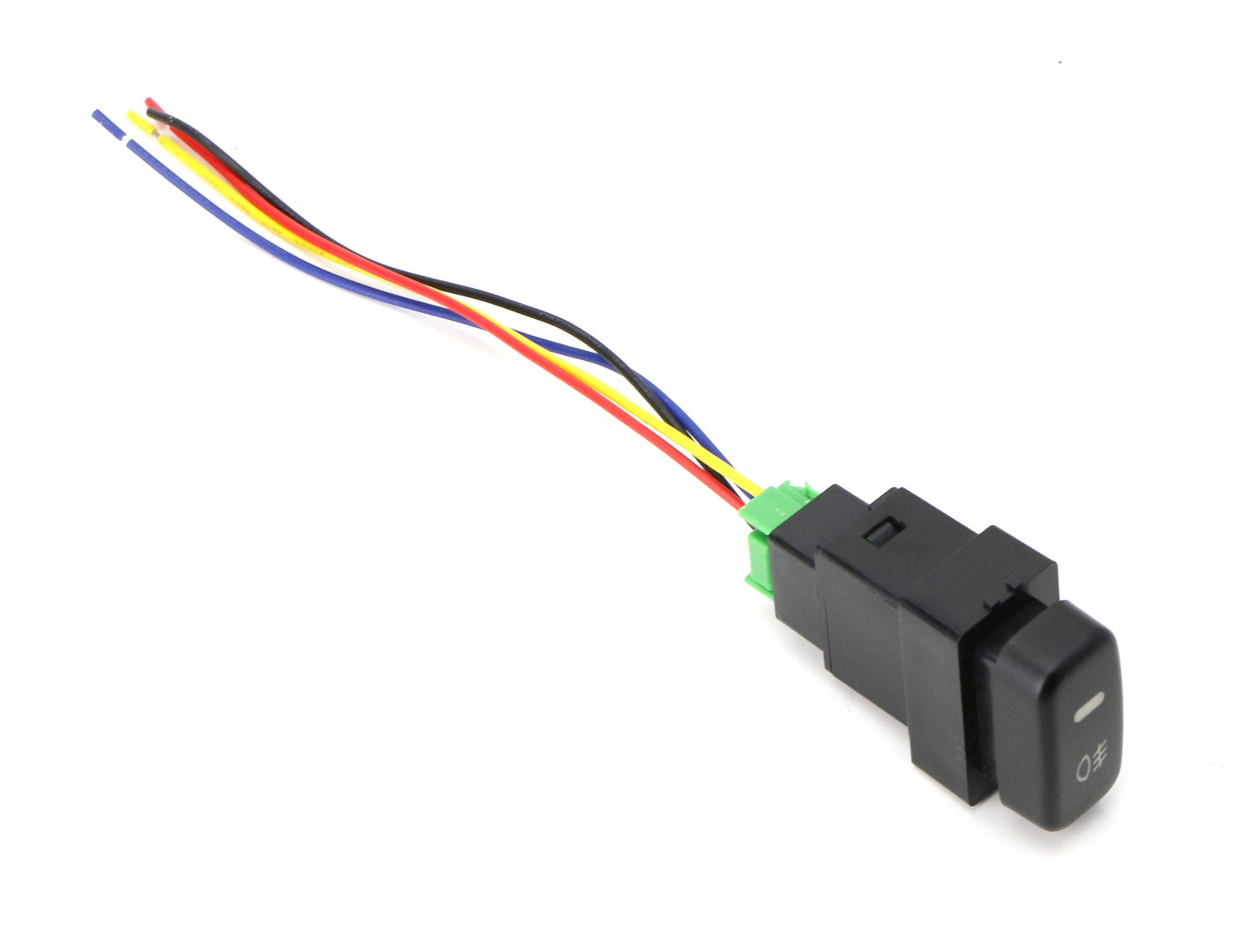 12V 4 Pole Push Button Switch with LED Indicator - Factory Style for Mitsubishi - Perfect for Automotive, Marine, and Industrial Control Panels