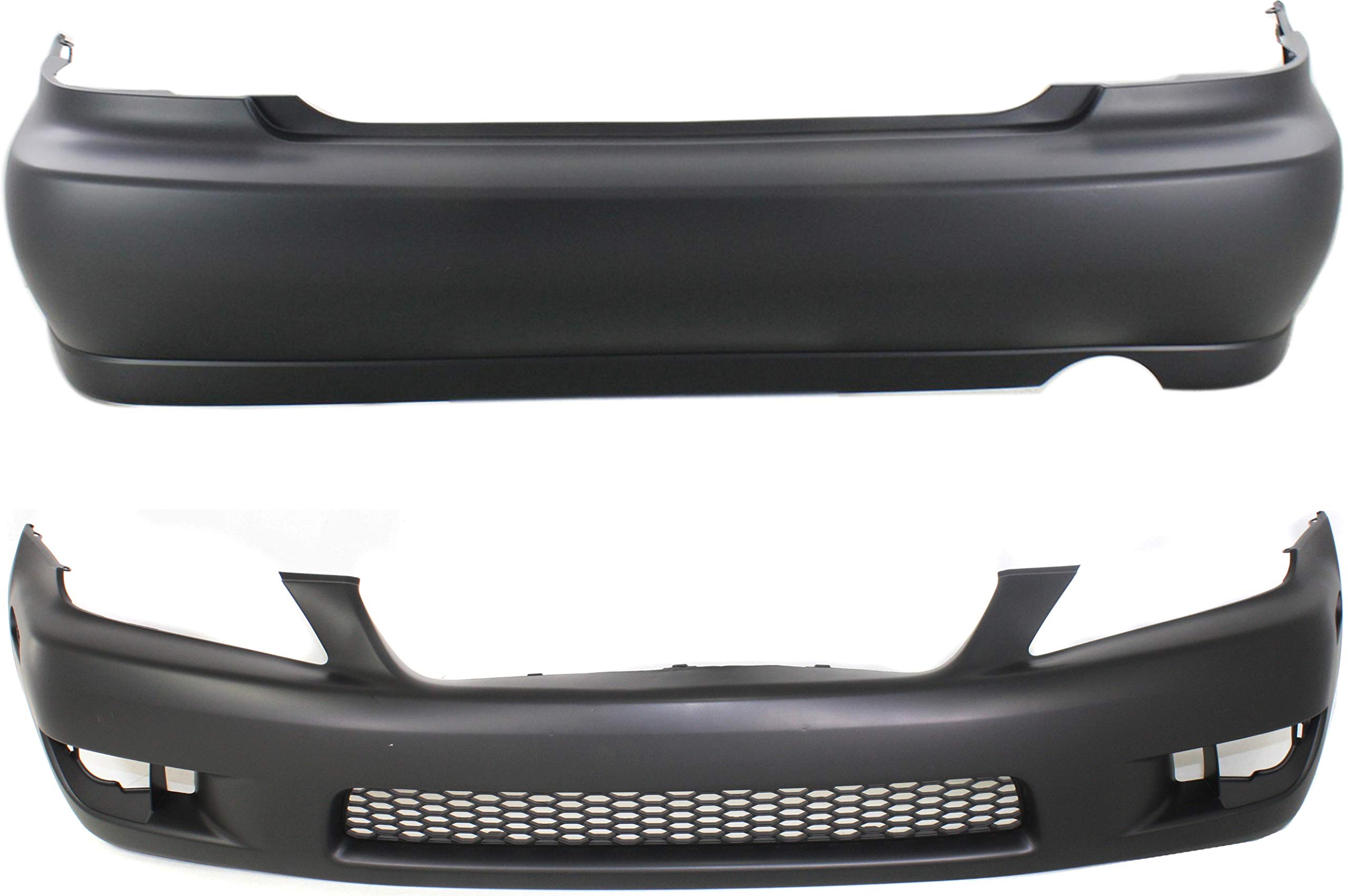 Garage-Pro Bumper Cover Set for 2001-2005 Lexus IS300 - Front & Rear Replacement Parts | Perfect for Car Repair, Collision Protection & Vehicle Customization