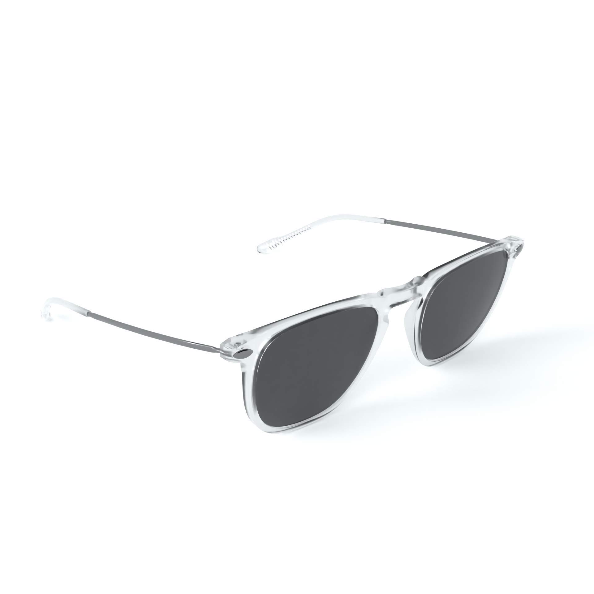 NOOZ Optics Unisex Reading Sunglasses - Slim Lightweight Magnifying Sun Glasses with Case | DINO Square Frame | Perfect for Reading Outdoors, Driving & Beach Activities