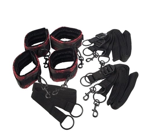 Scandal Bed Restraints - Premium Under Bed Restraint System for Couples, Bondage Gear for BDSM & Spice Up Your Love Life - Perfect for Bedroom Play & Adult Fun