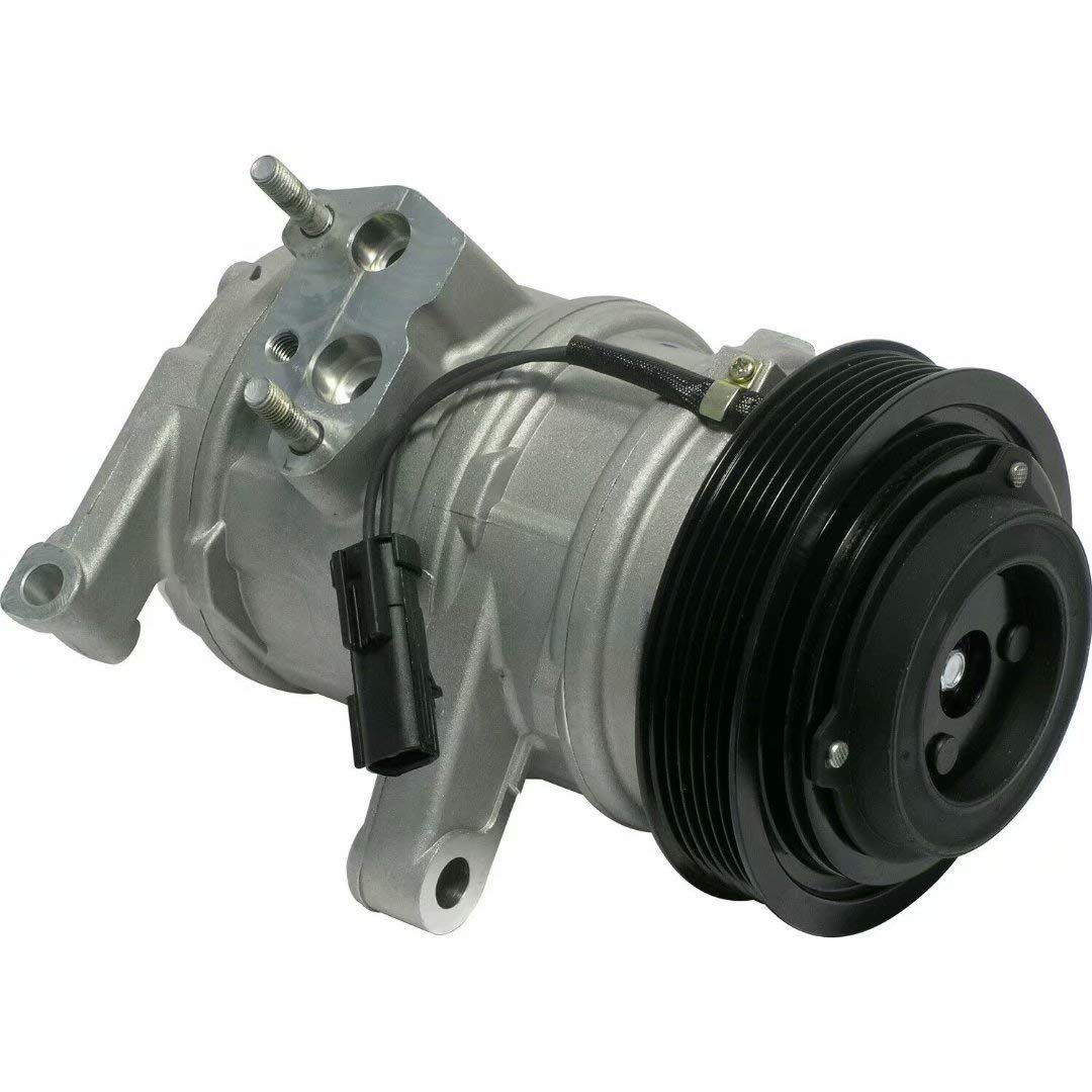 EMIAOTO AC Compressor Replacement for Dodge Dakota Ram 1500 Raider 3.7L 4.7L 2004-2007 - Compatible with Part Numbers 15-22119, 55056444AB, 55056444AC, 55056435AB, 447220-4912 - Perfect for Summer Cooling & Auto AC Repair
