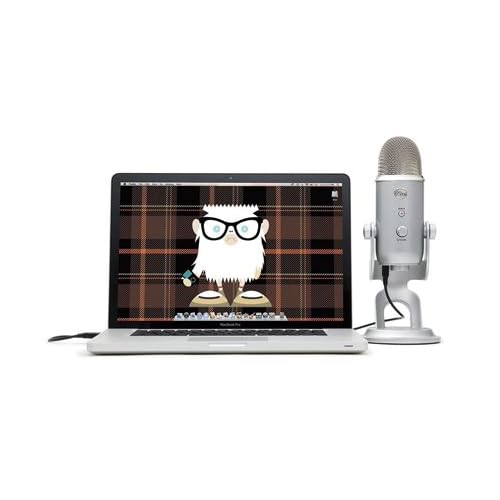 Blue Yeti USB Microphone & Logitech C920S Pro HD Webcam Bundle with Knox Gear Hub - Professional Streaming, Podcasting & Video Conferencing Setup for Content Creators, Gamers & Remote Workers