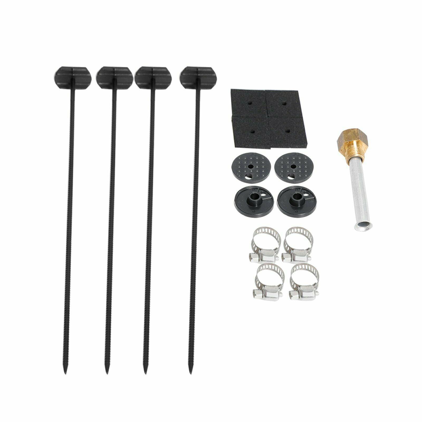 6 Pass Aluminum 6AN 3/8 Inlet Hose Line Engine Transmission Oil Cooler Kit - High Performance Cooling Solution for Racing, Towing & Off-Road Vehicles