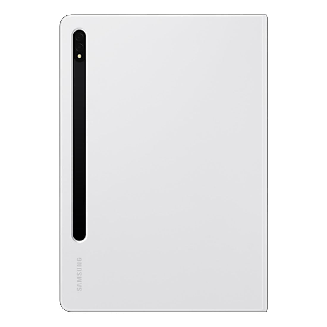 Samsung Official Galaxy Note View Cover for Galaxy Tab S7+, S7 FE, S8+ - Slim Protective Case with S Pen Holder (White) | Perfect for Work, Study & Entertainment