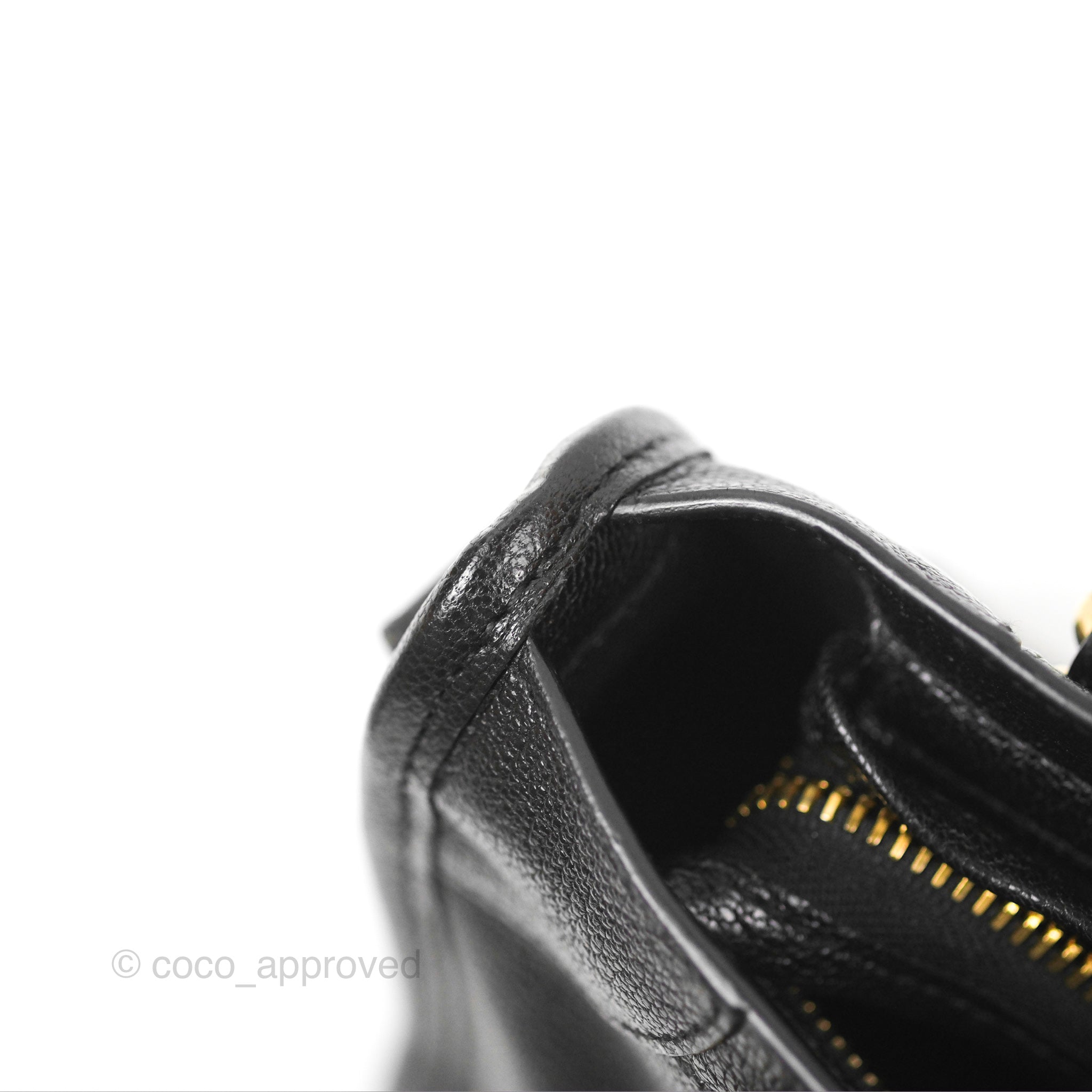 Balenciaga Classic Mini City Bag in Black Grained Calfskin with Gold Hardware - Perfect for Everyday Use, Work, and Night Out
