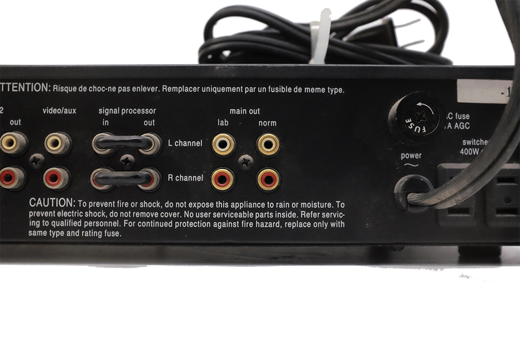 Adcom GFP 555 High-End Home Theater Preamplifier - Audiophile Stereo Preamp for Music & Movie Sound Systems - Perfect for Home Theater Setup & Hi-Fi Audio Listening