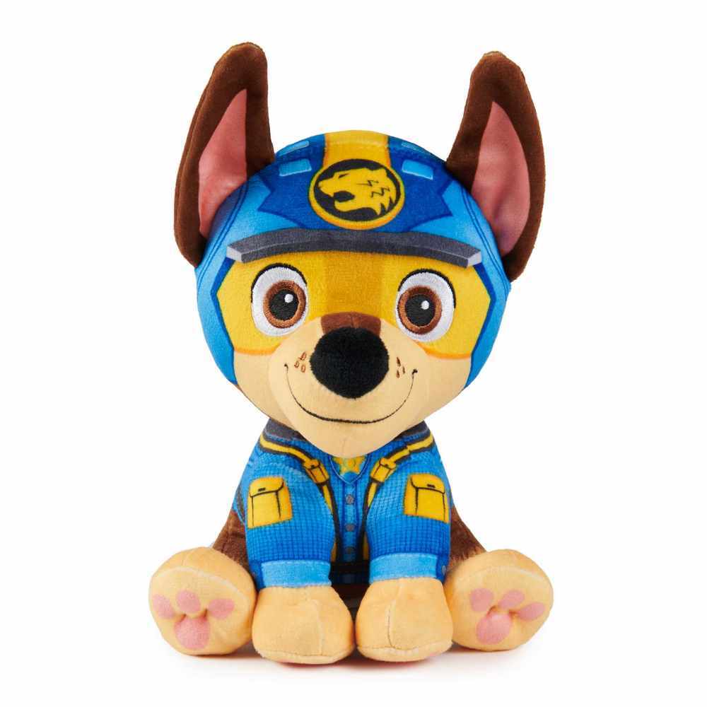 PAW PATROL JUNGLE PUPS Chase 8 Inch Plush Toy - Soft Stuffed Animal for Kids, Perfect Gift for Birthday & Christmas | Playtime, Bedtime Companion & Collectible