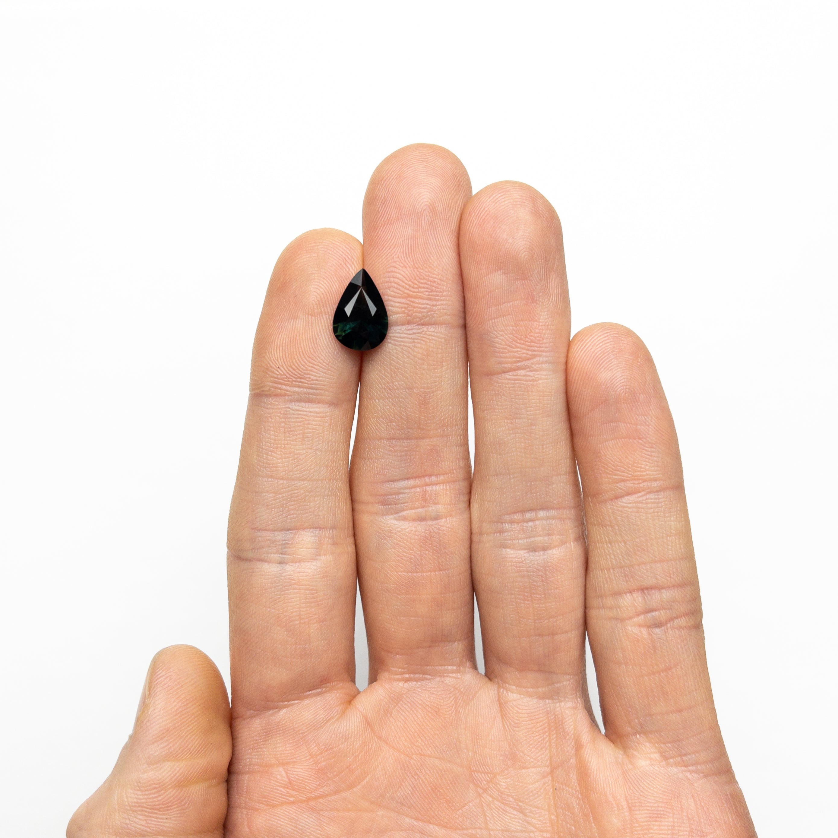 3.13ct Natural Pear Cut Blue Sapphire Gemstone (11.89x8.22x5.06mm) - Perfect for Engagement Rings & Fine Jewelry Making