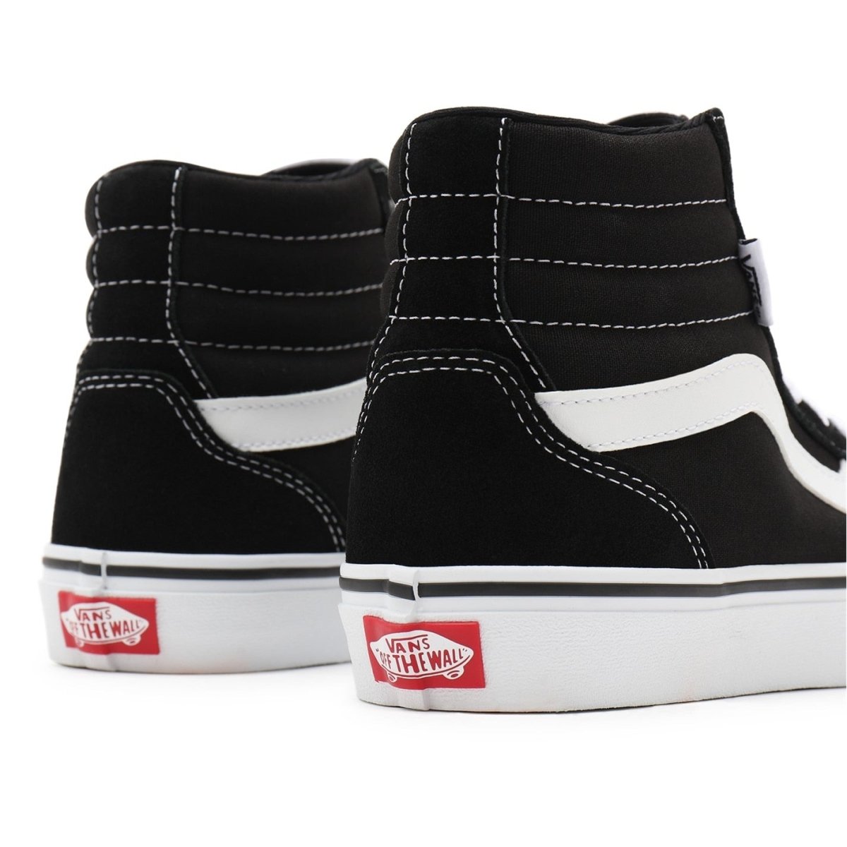 Vans Women's Filmore High Black/White Sneakers - Classic Skate Shoes for Casual Wear, Street Style & Everyday Comfort