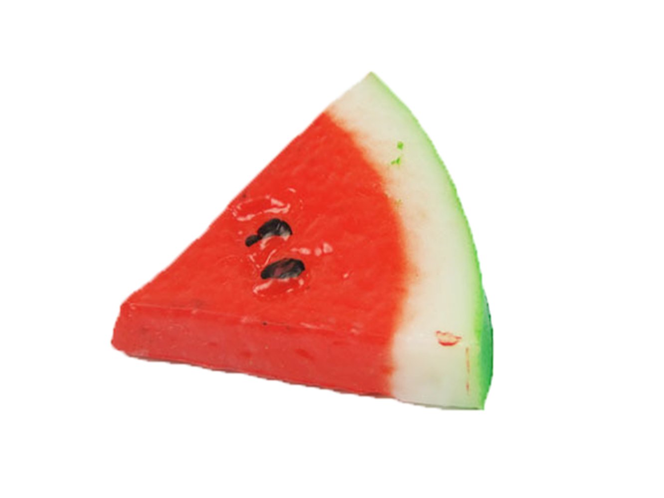 10PCS Realistic Fake Watermelon Slices - Artificial Fruit Decor for Home, Parties & Early Childhood Education | Lifelike Simulation Fruit Models for Play Kitchen, Baby Shower, Classroom & Photo Props