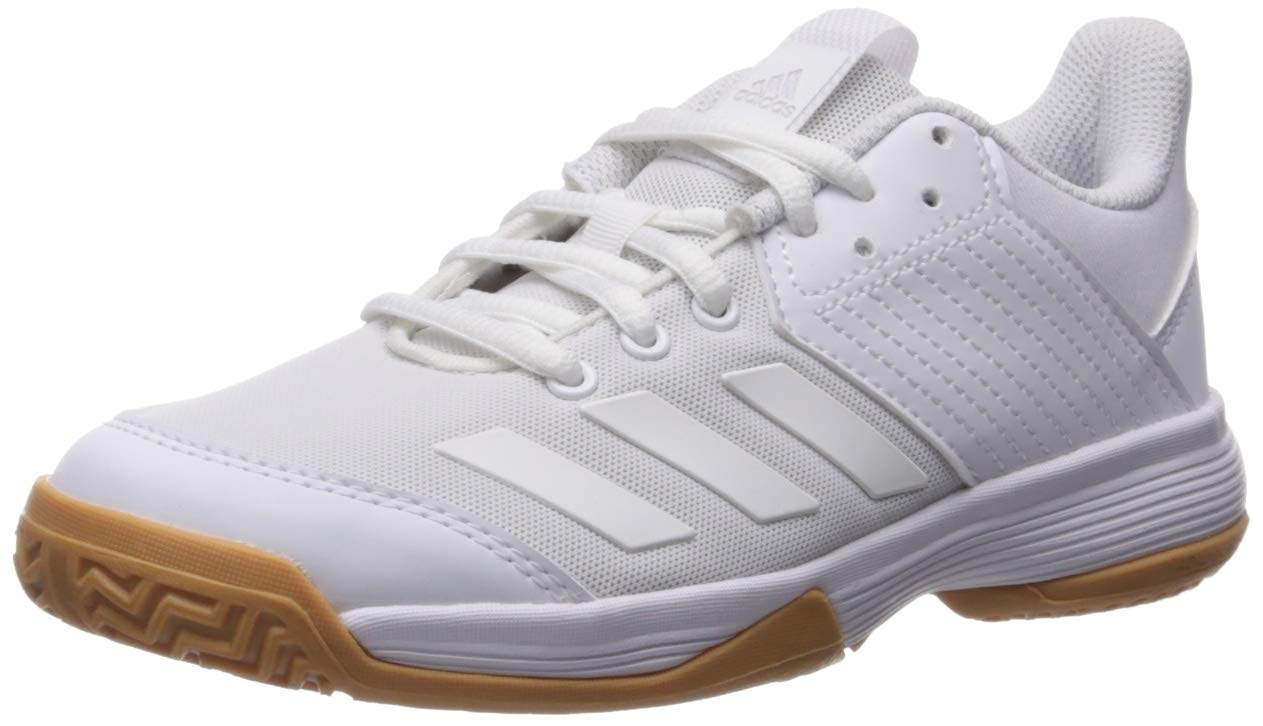 Adidas Kids' Ligra 6 Volleyball Shoes - Lightweight & Breathable for Indoor/Outdoor Court Play - Perfect for Youth Volleyball Training & Matches