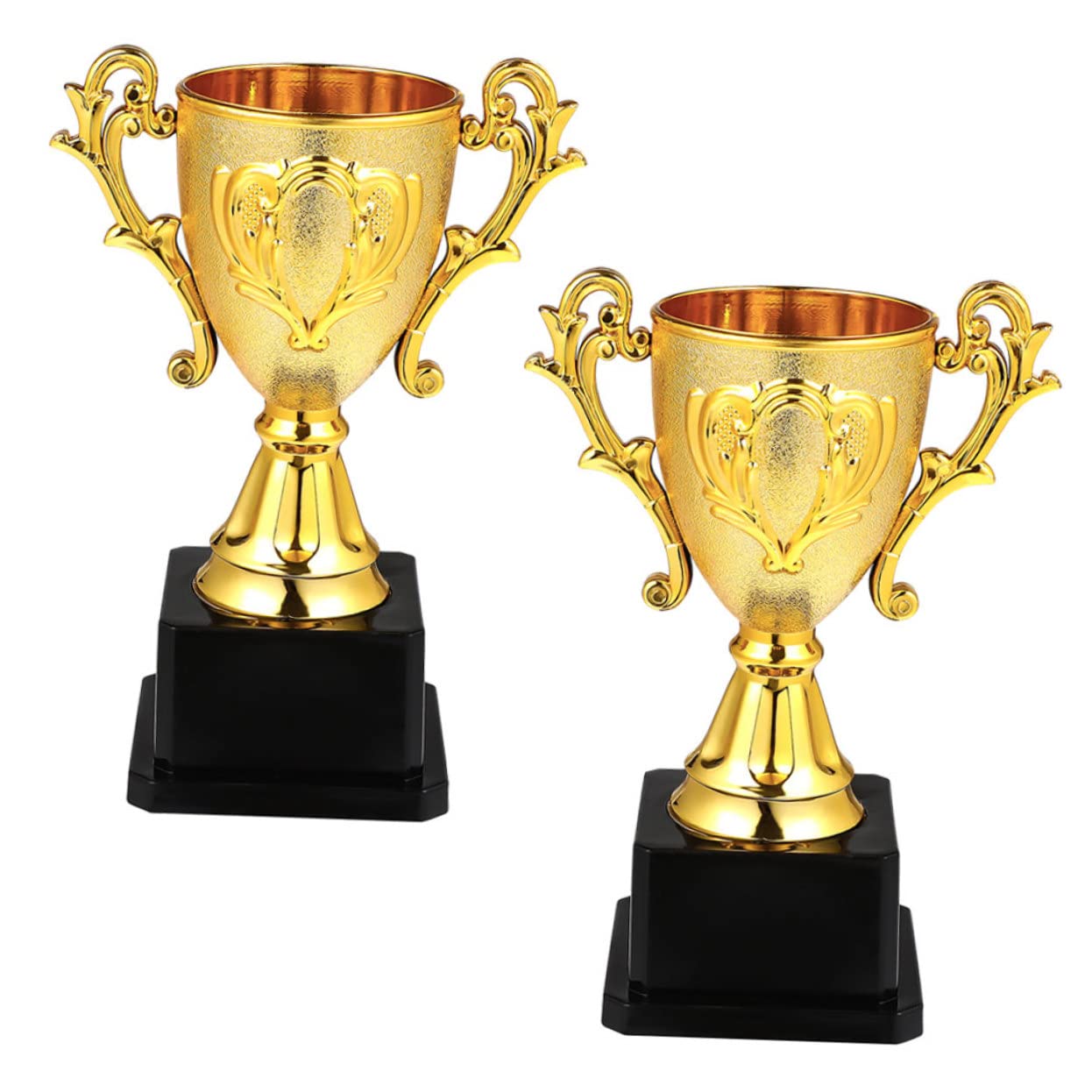 BESPORTBLE 6-Piece Kids Basketball Trophy Set - Reusable Plastic Sports Awards for Children's Competitions & Decor - Perfect for Birthday Parties, School Events, and Sports Day Celebrations