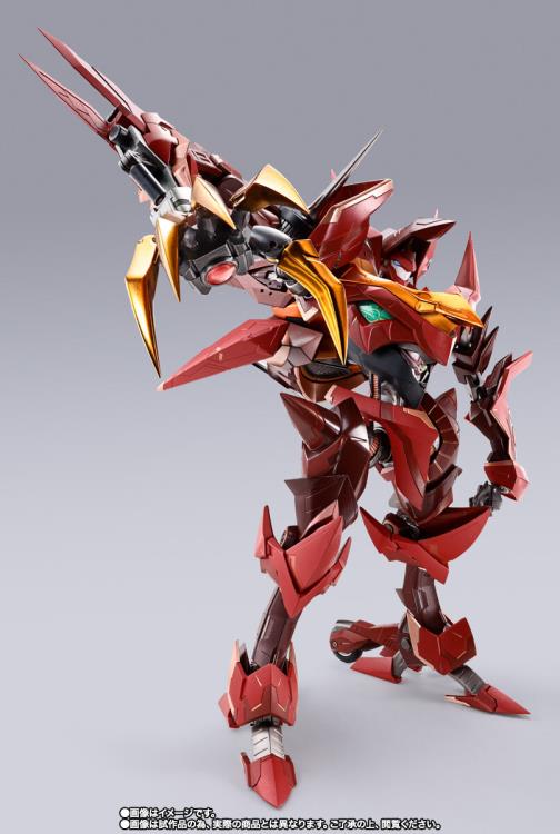 Bandai Metal Build Dragon Scale Code Geass: Lelouch of the Rebellion R2 Guren SEITEN Eight Elements Action Figure - Anime Collectible for Display & Gifting | Perfect for Anime Fans, Model Collectors & Home Decor