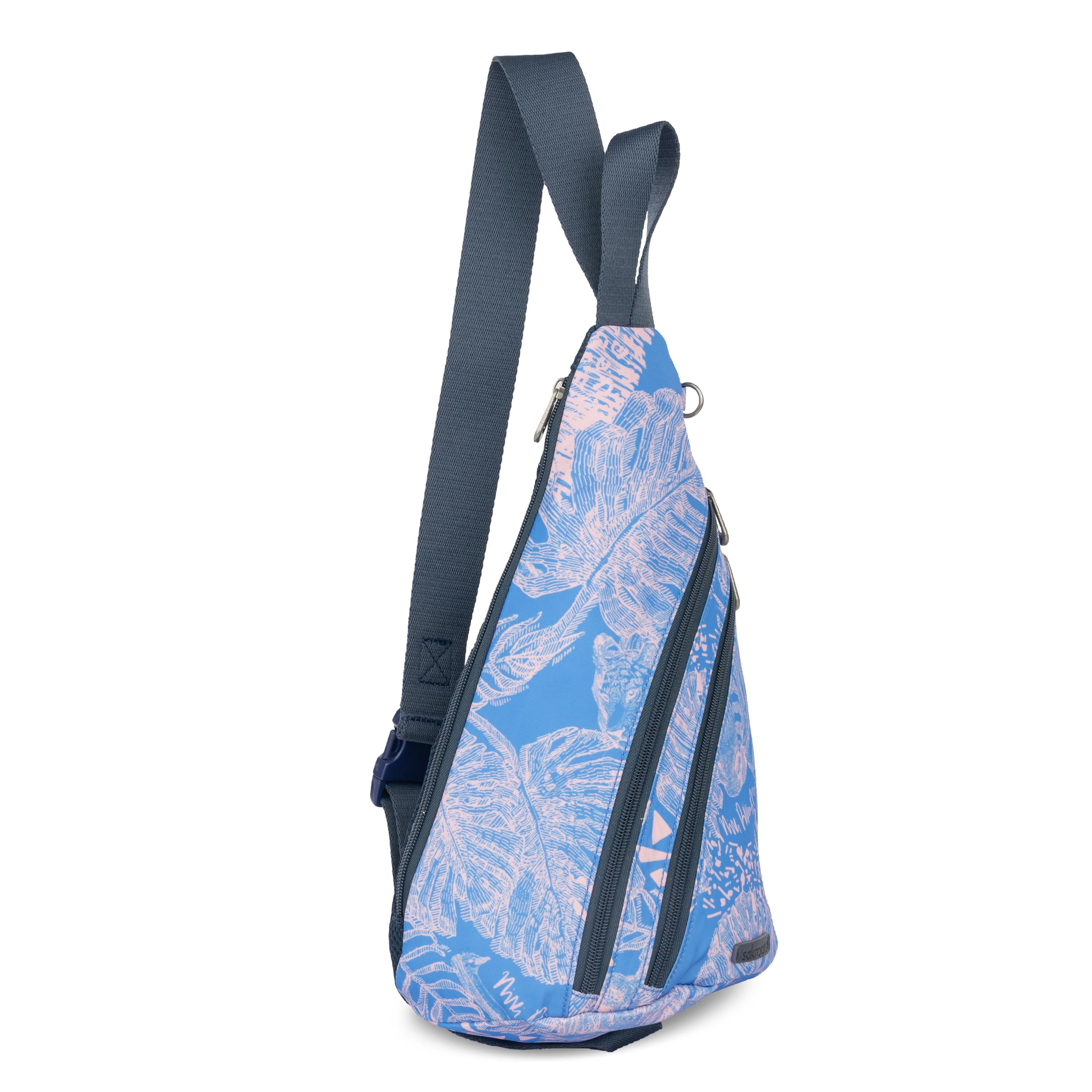 On The Go Sling Backpack - Lightweight Crossbody Travel Bag for Men & Women - Perfect for Hiking, Commuting & Everyday Use
