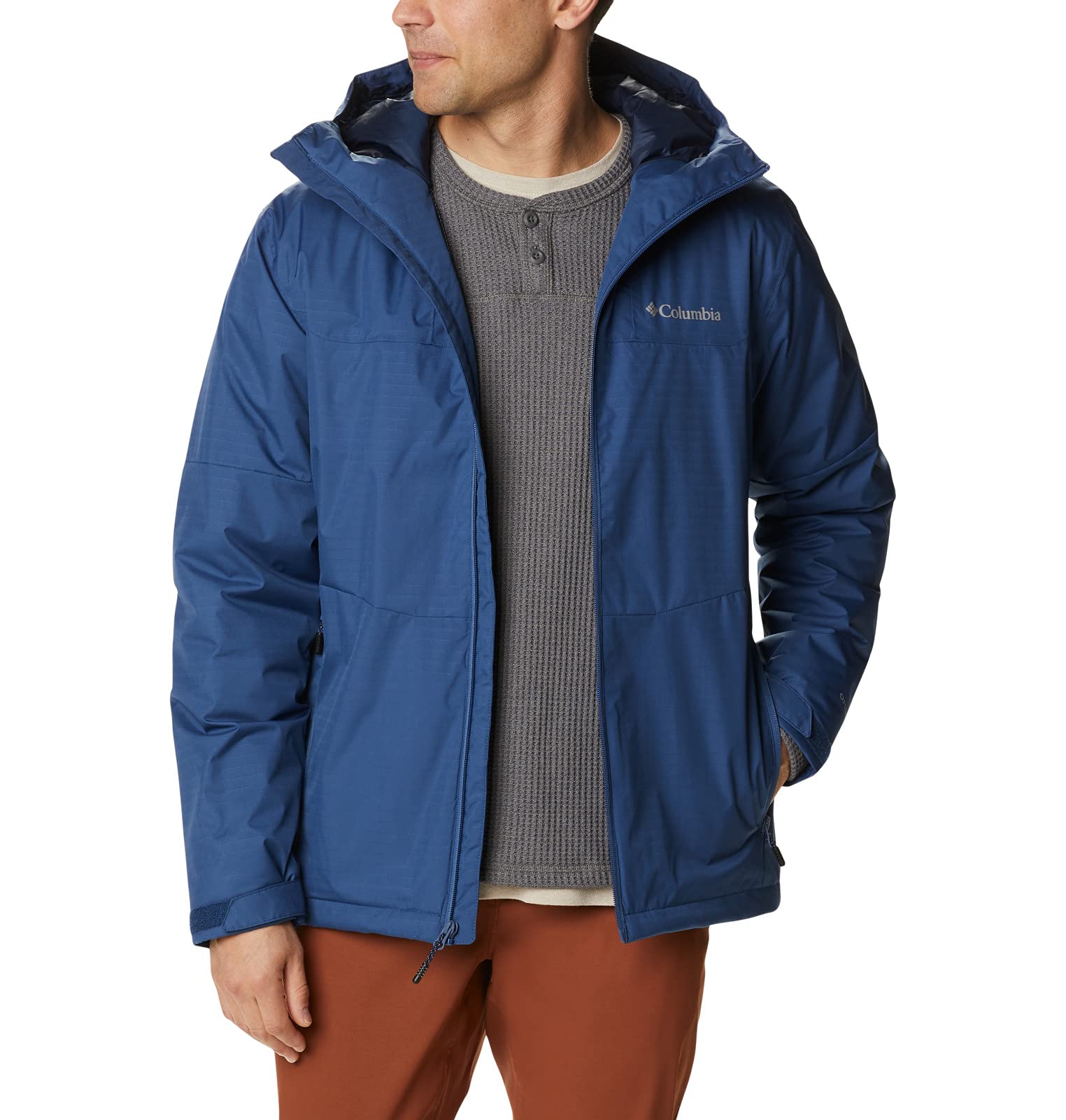 Columbia Men's Point Park Insulated Jacket - Waterproof Winter Coat for Hiking & Outdoor Activities | Warm Puffer Jacket for Cold Weather Adventures