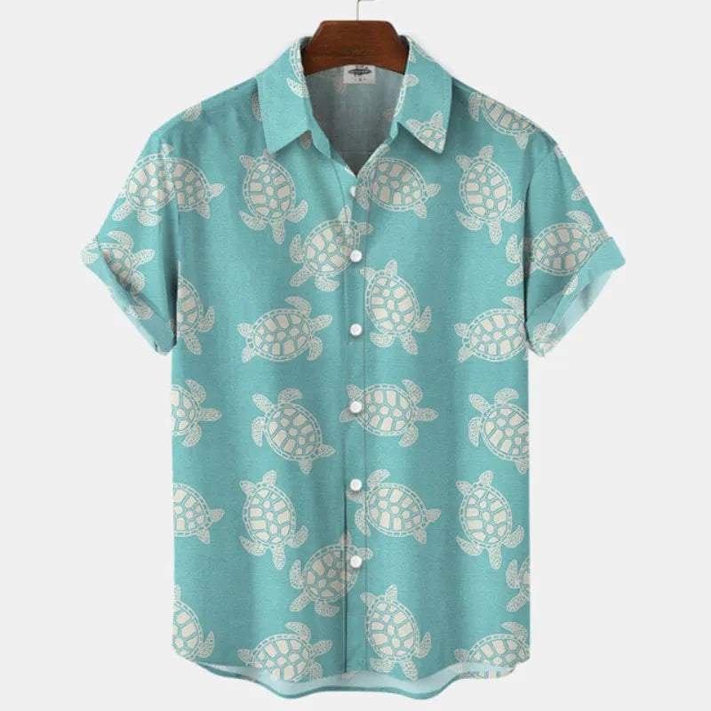 Men's Boho Patchwork Shirt for Festival & Party Outfits | Casual Summer Hippie Style Shirt for Music Festivals & Beach Vacations