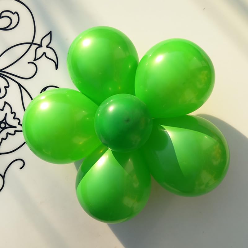 St. Patrick's Day Green Party Supplies - 12 Inch Shamrock Decorations, Pack of 12 - Perfect for St. Paddy's Day Party Favors, Home & Office Decor, Irish Themed Celebrations