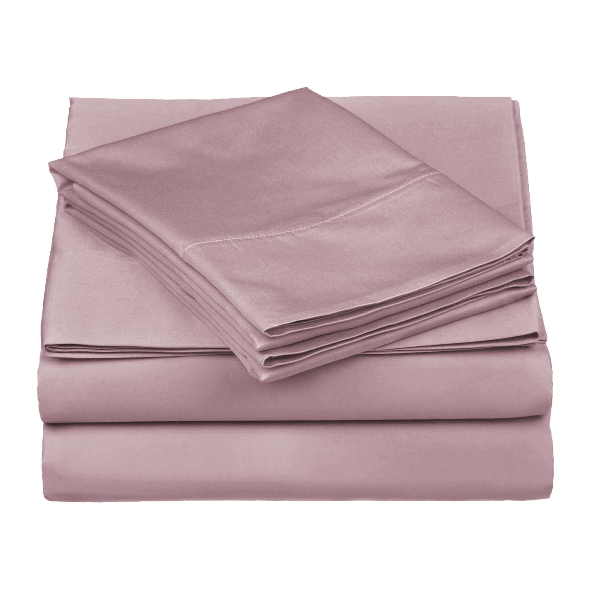 Premium 100% Egyptian Cotton 530 Thread Count Bed Sheet Set - Ultra Soft Breathable Sheets for Luxury Hotel-Style Bedding (Queen Size, White) - Perfect for Master Bedrooms, Guest Rooms & Airbnb Listings