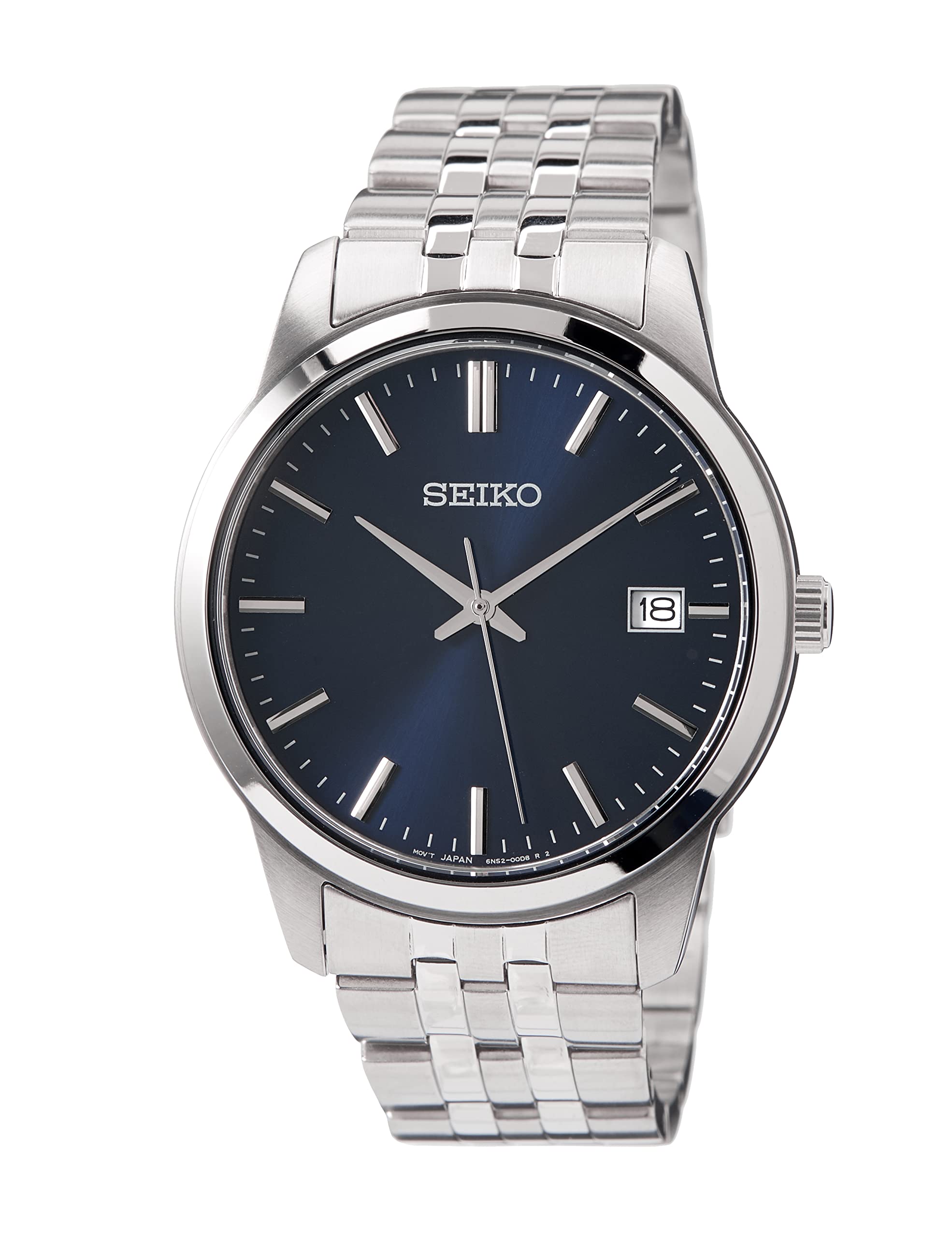 Seiko Men's Stainless Steel Quartz Watch SUR399P1 - Perfect for Business & Casual Wear