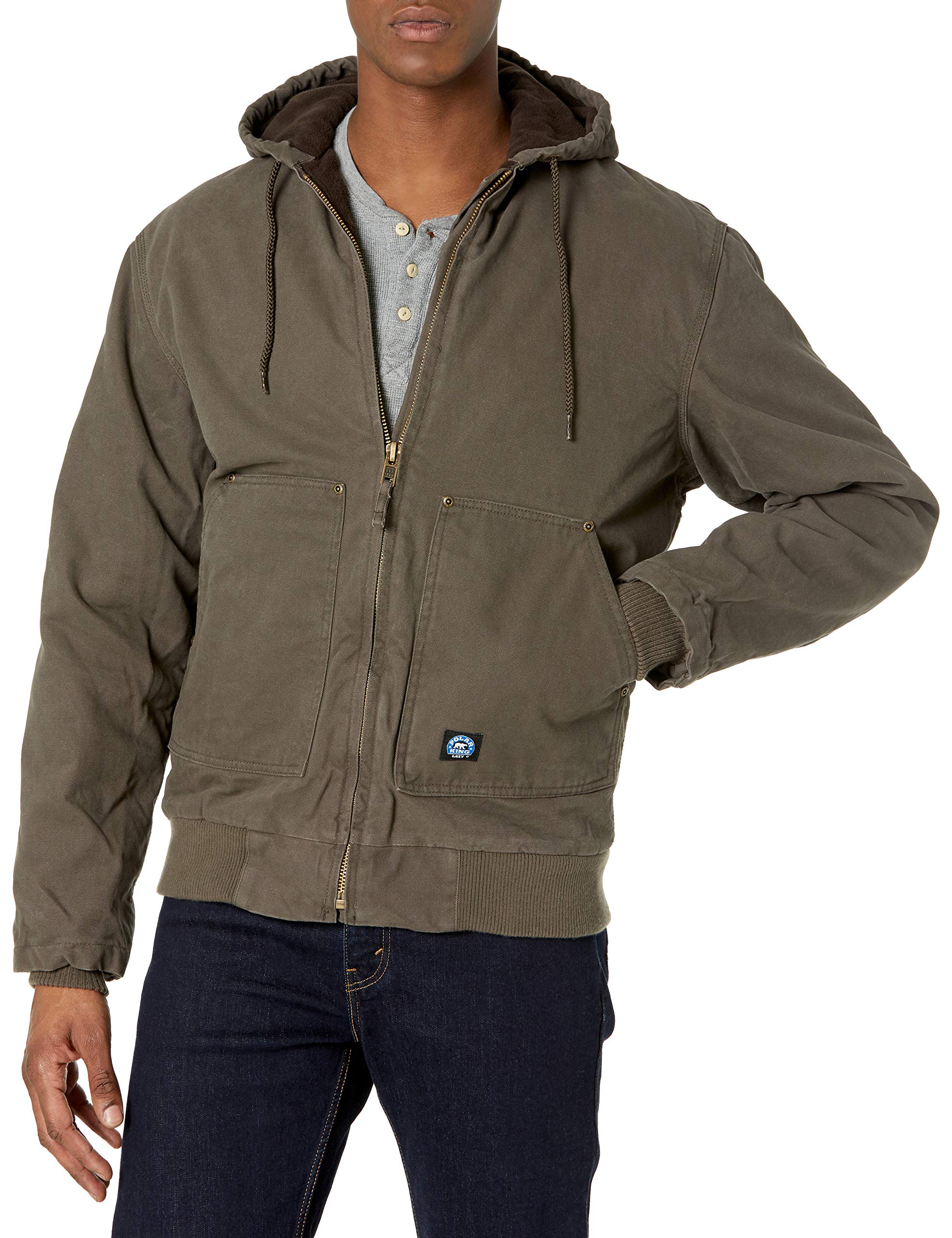 Premium Insulated Fleece Lined Hooded Jacket for Men & Women - Winter Warm Windproof Outdoor Coat for Hiking, Skiing, and Cold Weather Activities