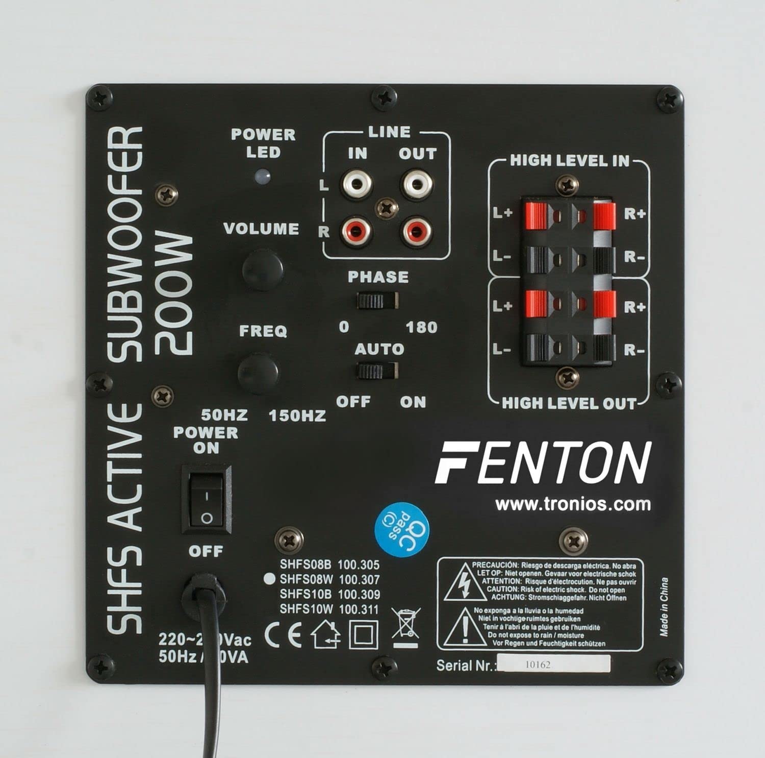Fenton SHFS08W 8