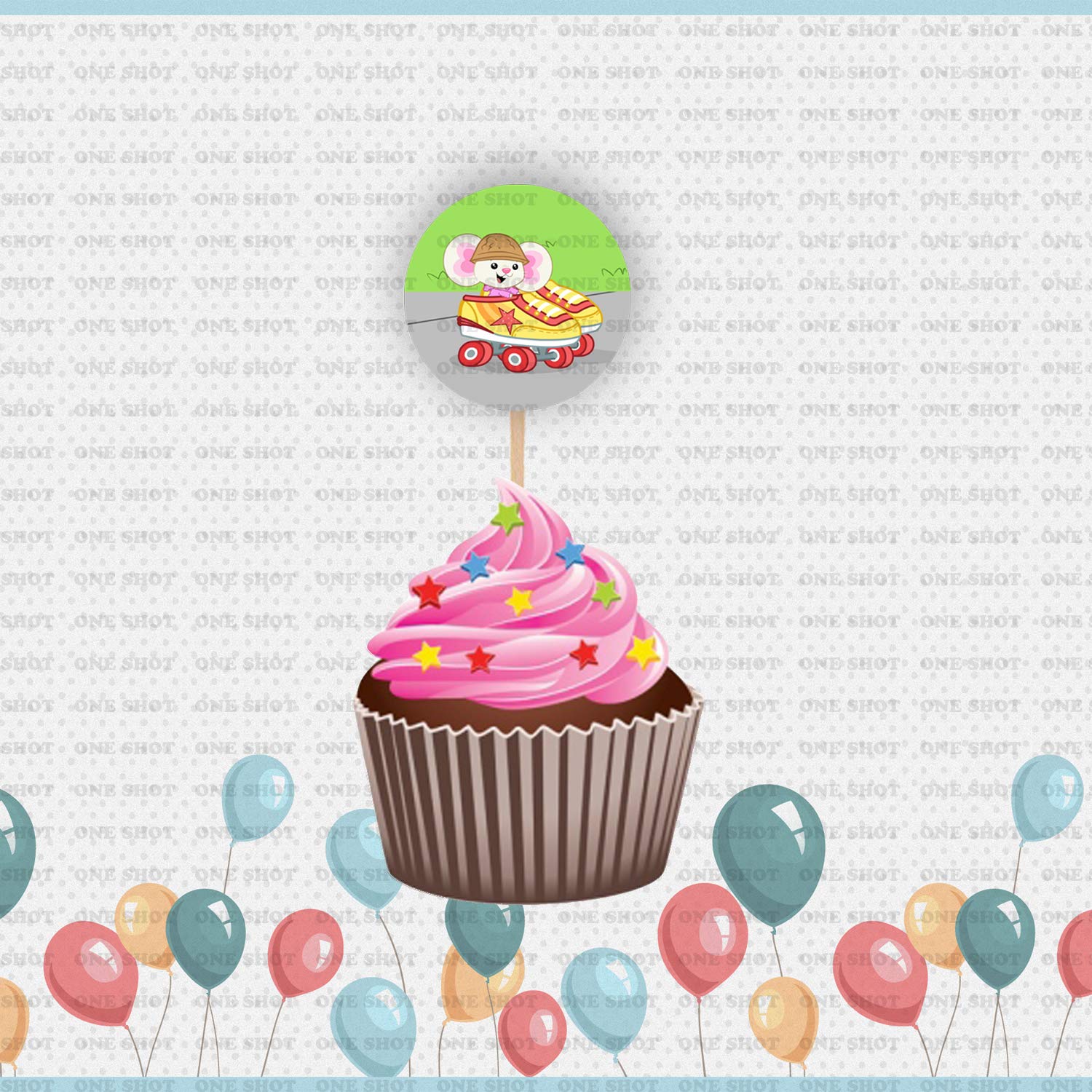 Adorable Chip and Potato Cupcake Toppers - Fun Party Supplies & Decorations for Birthday, Baby Shower & Celebration