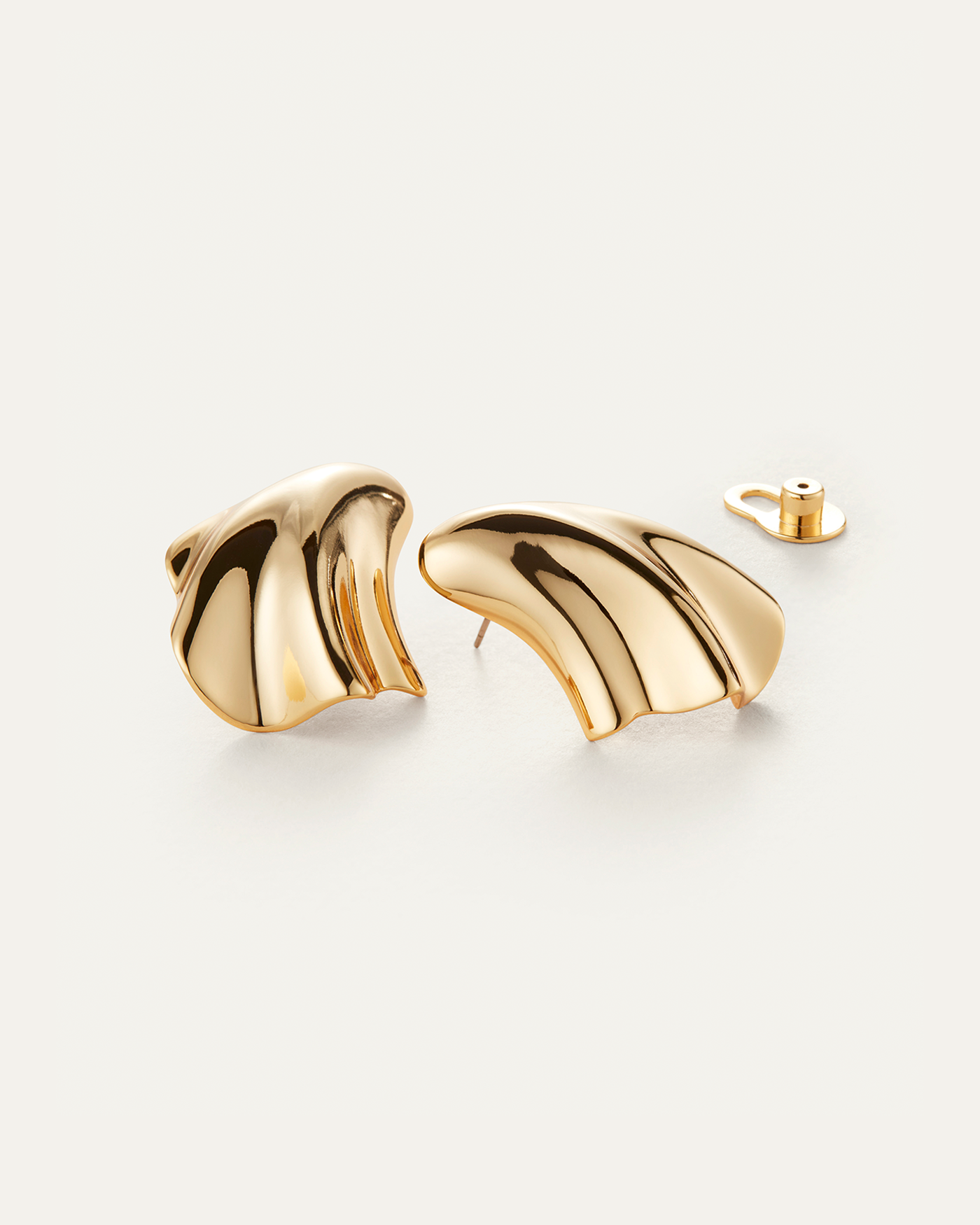 Lydia Gold Earrings for Women - Elegant Dangle Hoop Earrings for Party, Wedding & Everyday Wear