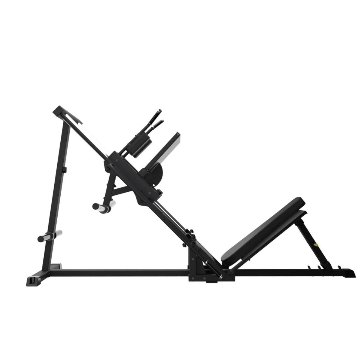 Gronk Fitness Plate Loaded Leg Press and Hack Squat Machine - Heavy Duty Home Gym Equipment for Strength Training | Perfect for Leg Workouts, Squats, and Lower Body Exercises