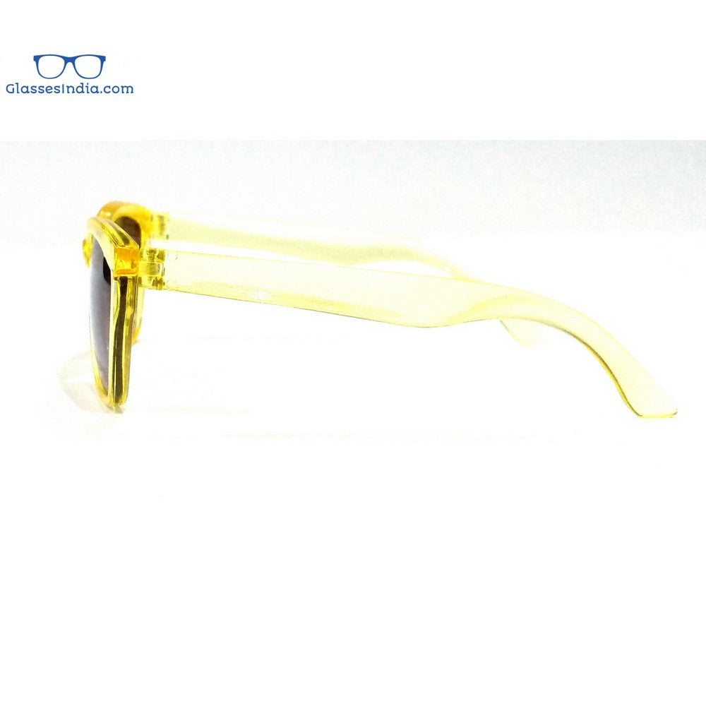 Yellow Kids Fashion Sunglasses TKS003 - UV Protection, Lightweight & Durable for Boys & Girls - Perfect for Outdoor Play, Beach & Summer Activities