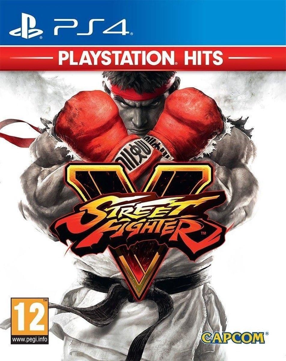 Capcom Street Fighter V - PlayStation Hits Edition for PS4 | Fighting Game for Competitive & Casual Players | Perfect for Tournaments & Home Gaming