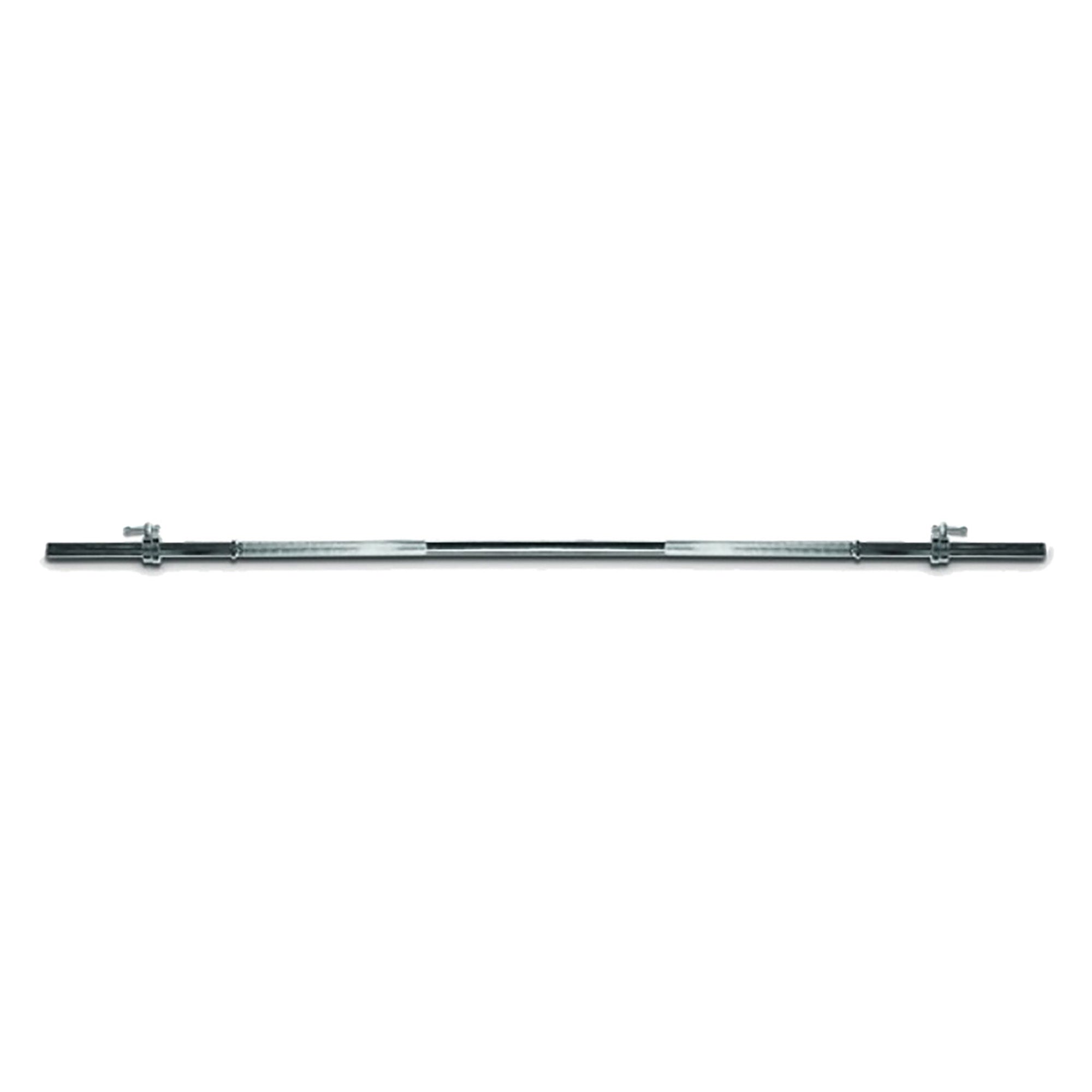 72 Inch Standard Olympic Barbell Bar with 2-Inch Sleeves & Locking Collars - Perfect for Home Gym, Weightlifting & CrossFit Training