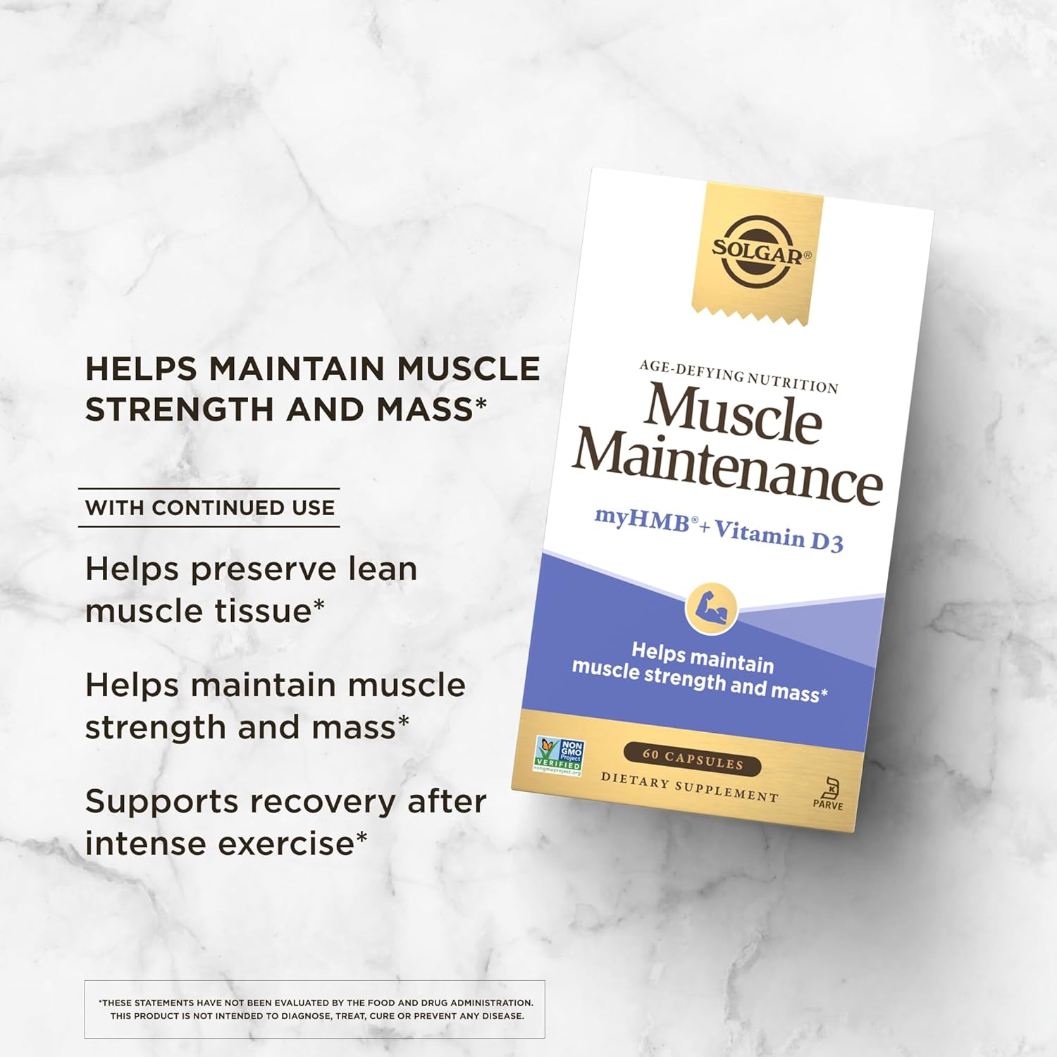 Solgar Muscle Maintenance Supplement - Support Muscle Recovery & Strength for Athletes & Fitness Enthusiasts | Post-Workout & Active Lifestyle Support