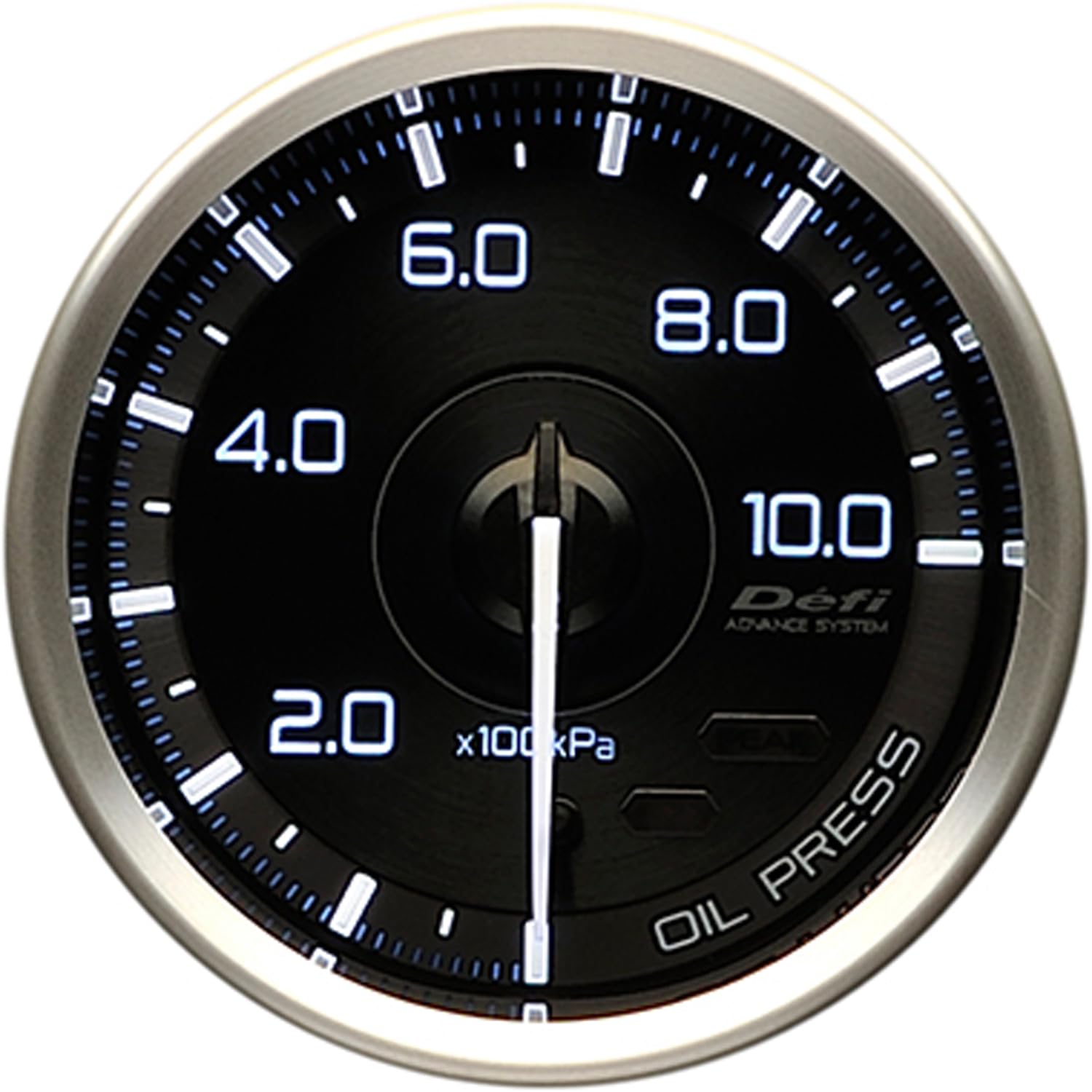 DF15001 Gauge - Advance A1 60mm Oil Pressure Meter (1 Pack) - Perfect for Automotive Engine Monitoring & Performance Tuning