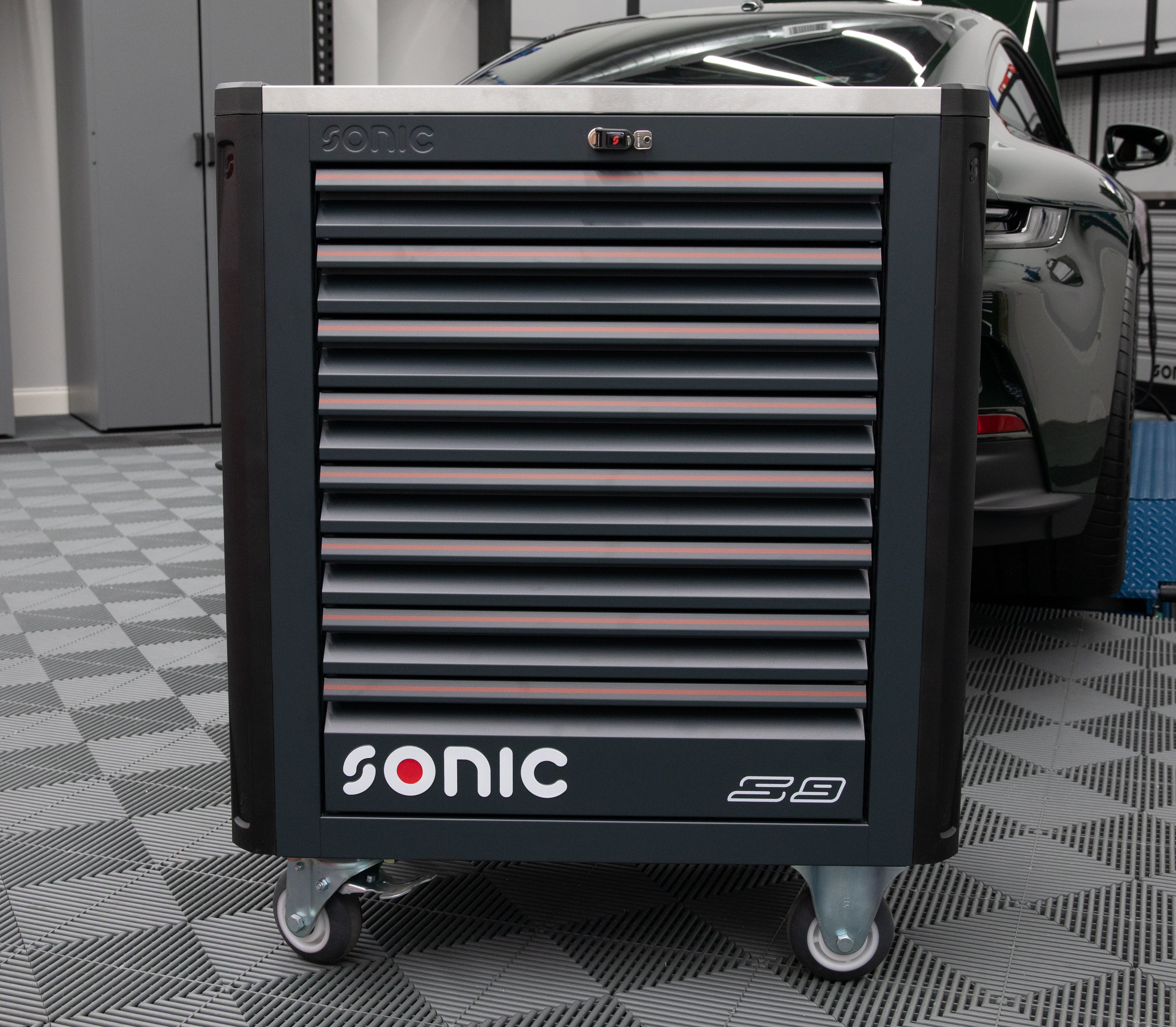 NEXT S9 Heavy Duty 8-Drawer Toolbox - Professional Organizer for Garage, Workshop & Home Storage