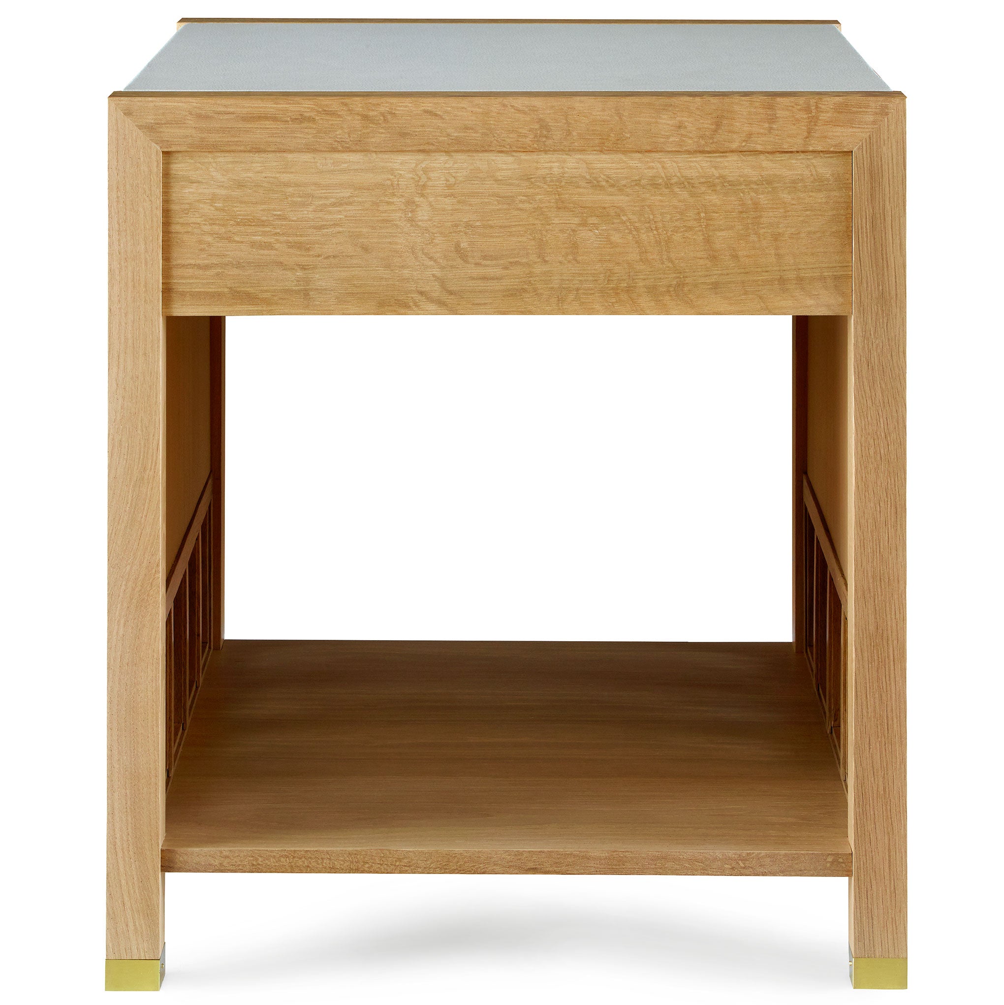 Surrey Hills Trellis End Table - Elegant Side Table for Living Room, Bedroom, or Patio - Perfect for Home Decor & Small Space Furniture