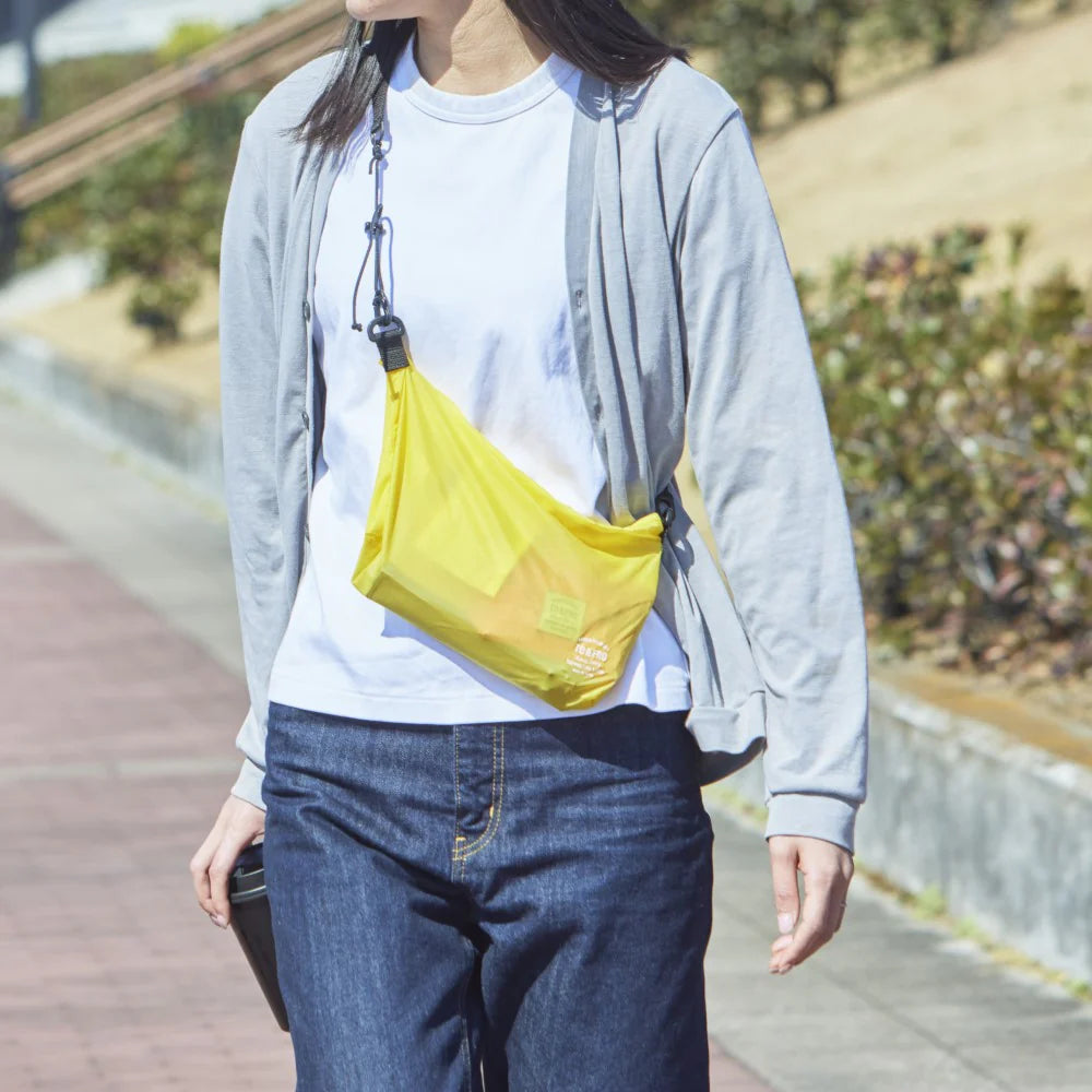TO&FRO ULTIMATE LIGHT MINI SHOULDER BAG - Yellow | Compact Crossbody Purse for Women | Perfect for Travel, Shopping & Everyday Use