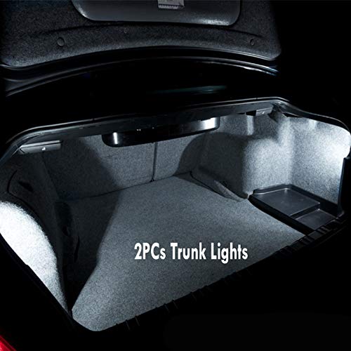 10Pc Canbus Error Free Super White 6000K LED Interior Light Kit for 2005-2006 Jaguar Super V8 – Advanced Computer System Compatible – Perfect for Night Driving & Car Customization