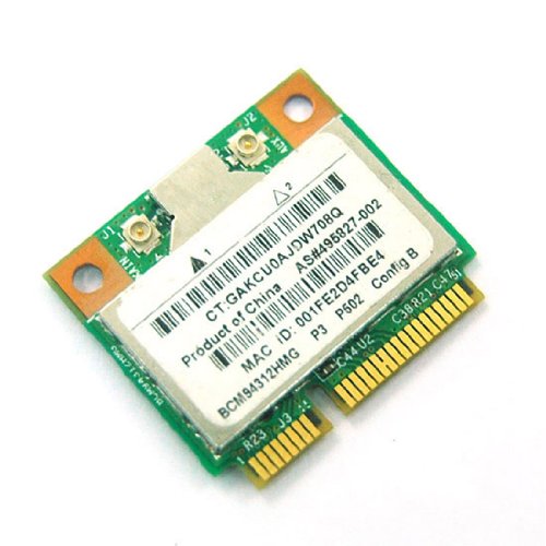 Original Title: Broadcom 4312 BCM94312HMG Wireless Card WLAN WIFI Wireless Card 802.11a/b/g 54 Mbps not for IBM/Lenovo/Thinkpad and HP Optimized Title: Broadcom BCM94312HMG 802.11a/b/g Wireless WiFi Card - 54Mbps WLAN Adapter (Compatible with Most Laptops, Excludes IBM/Lenovo/ThinkPad & HP) - Perfect for Home/Office Network Upgrades & PC WiFi Connectivity