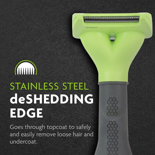 FURminator Small Dog Deshedding Tool for Short Hair - Reduce Shedding & Grooming Brush for Dogs - Perfect for Home Pet Grooming & Shed Control