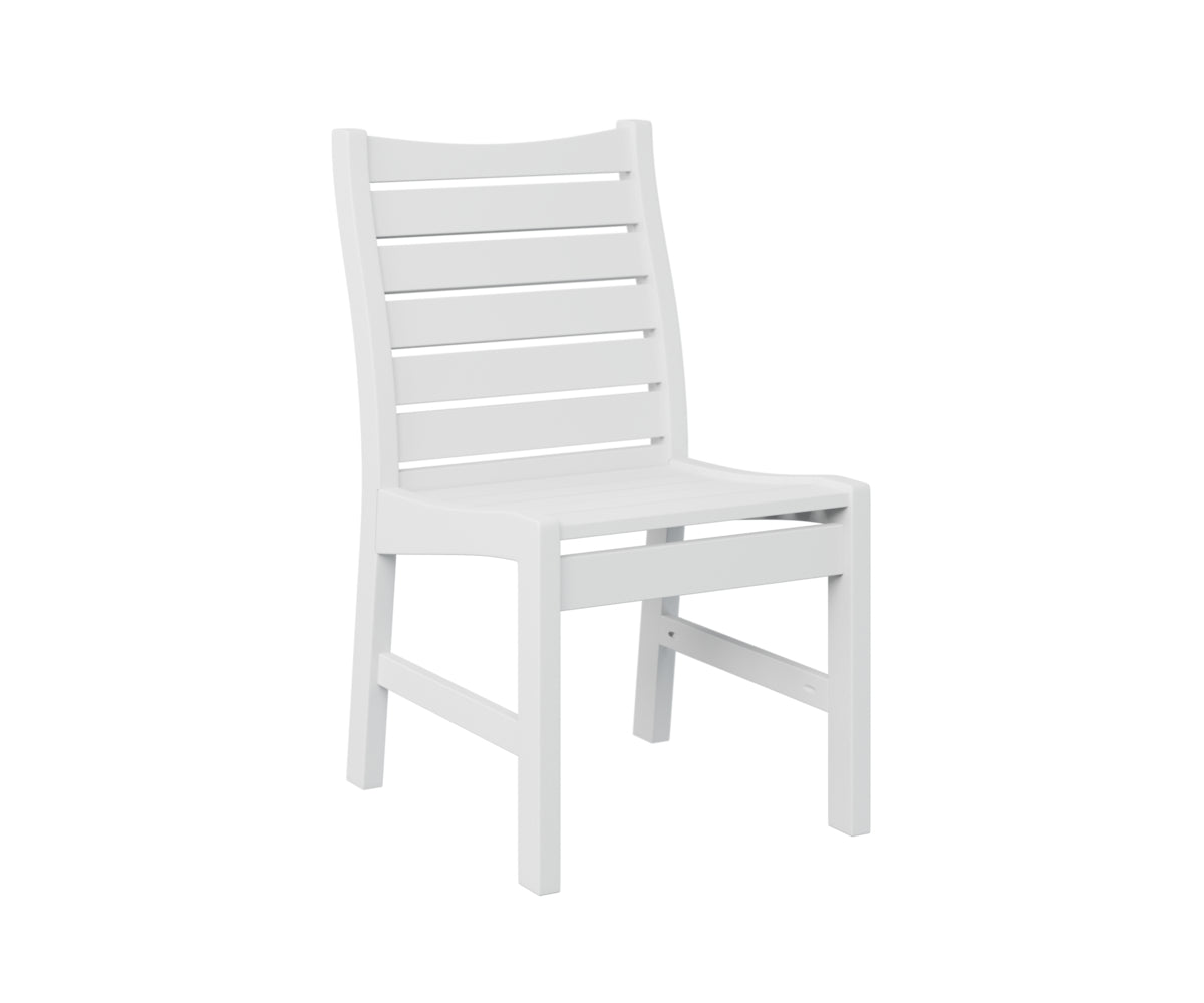 Berlin Gardens Bristol Dining Chair - Sturdy Outdoor Patio Furniture for Garden, Deck, and Poolside Use - Weather-Resistant & Comfortable Seating