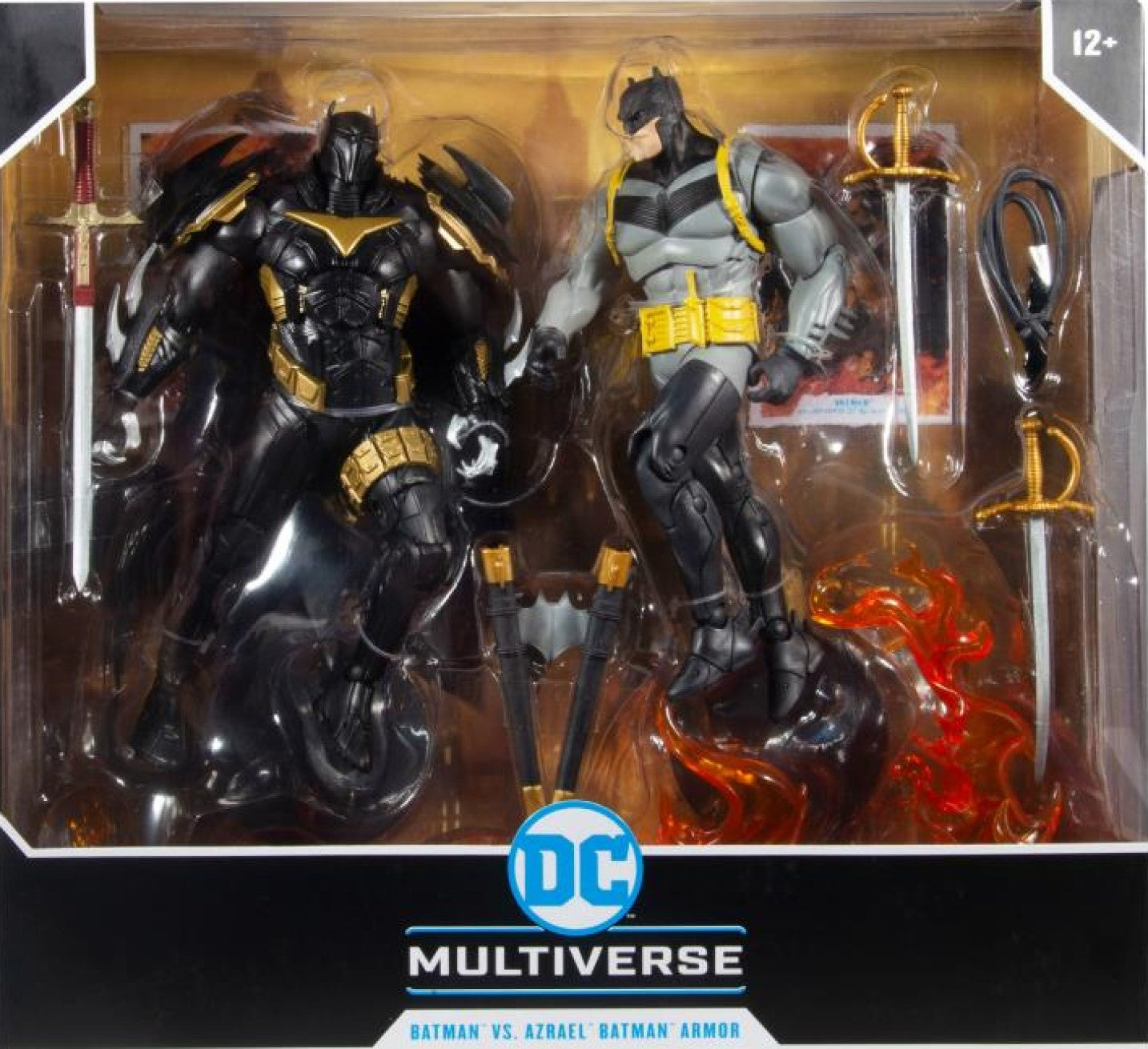 Batman vs Azrael Batman Armor Suit - DC Comics Collectible Action Figure for Display & Cosplay | Perfect for Superhero Fans & Collectors