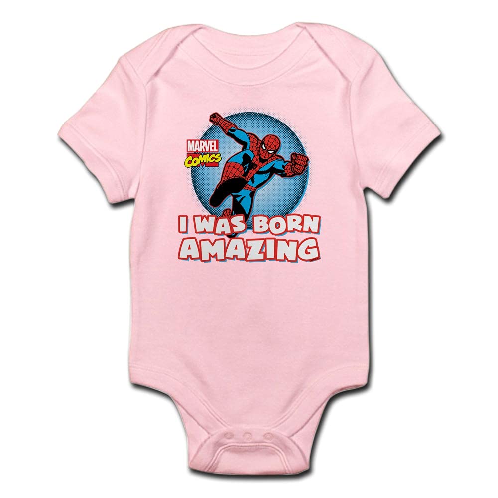 Amazing Spider-Man Baby Bodysuit - Superhero Costume for Infants & Toddlers | Perfect for Halloween, Cosplay & Photo Shoots