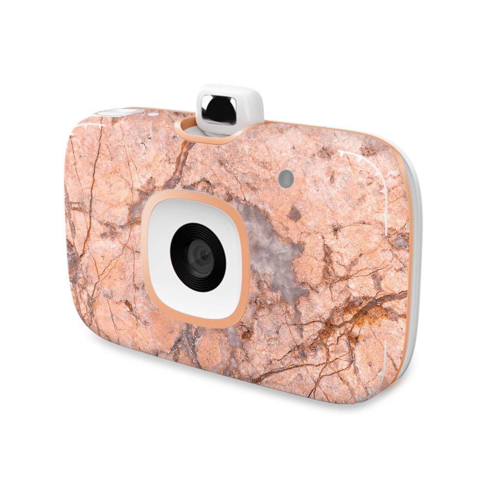 MightySkins Vinyl Decal Wrap Cover for HP Sprocket 2-in-1 Photo Printer - Blush Marble Design | Protective & Durable Skin Compatible with HP Sprocket | Easy to Apply, Remove & Change Styles | Made in USA | Perfect for Home, Office & Travel Use