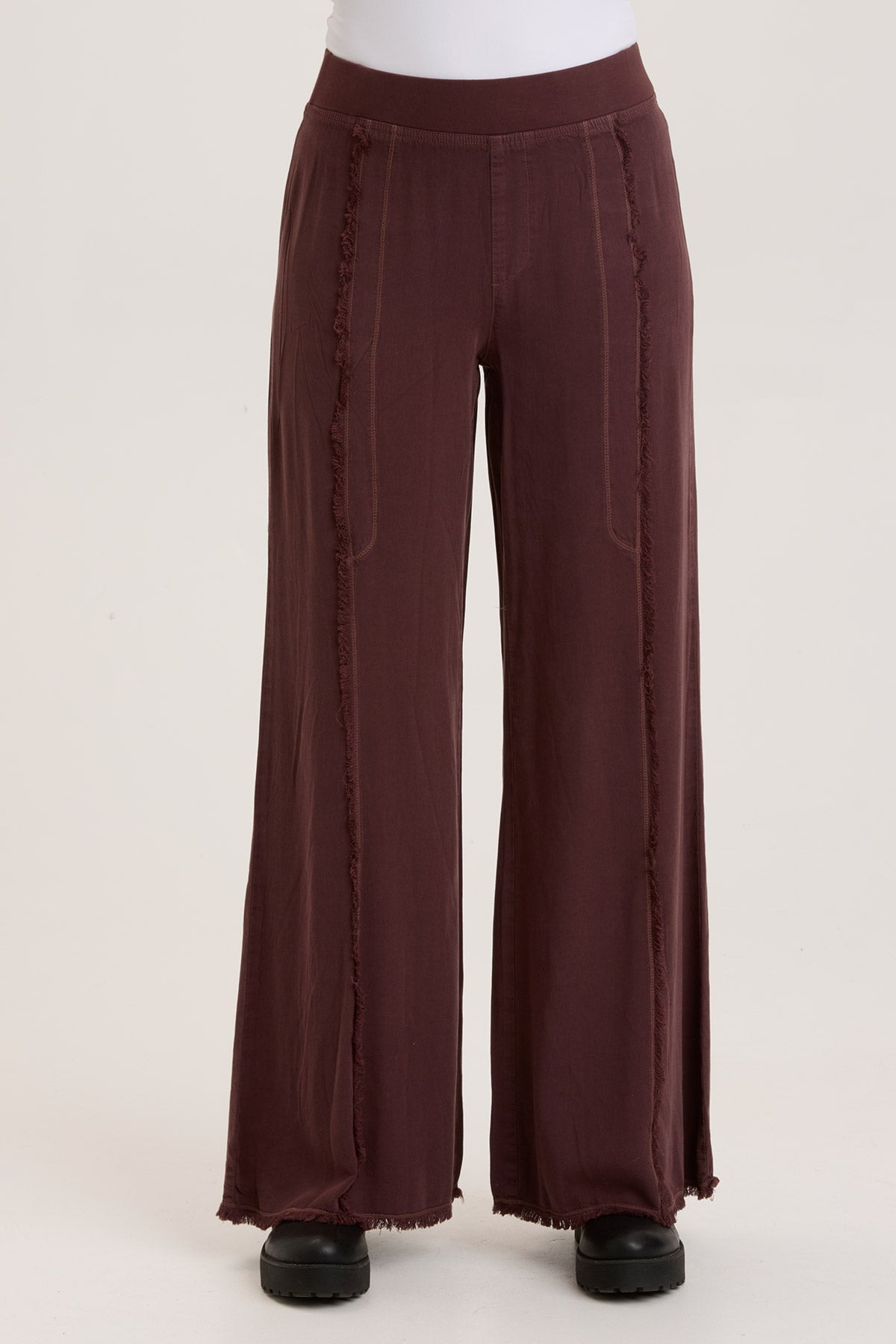 Lightweight Twill Beach Trousers for Women - Comfortable Summer Pants with Elastic Waist - Perfect for Travel, Vacation, and Casual Outings