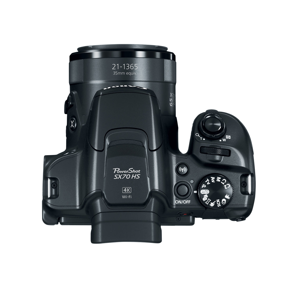 Canon PowerShot SX70 HS Digital Camera with 65x Optical Zoom, 4K Video & Wi-Fi - Perfect for Travel, Wildlife Photography & Vlogging