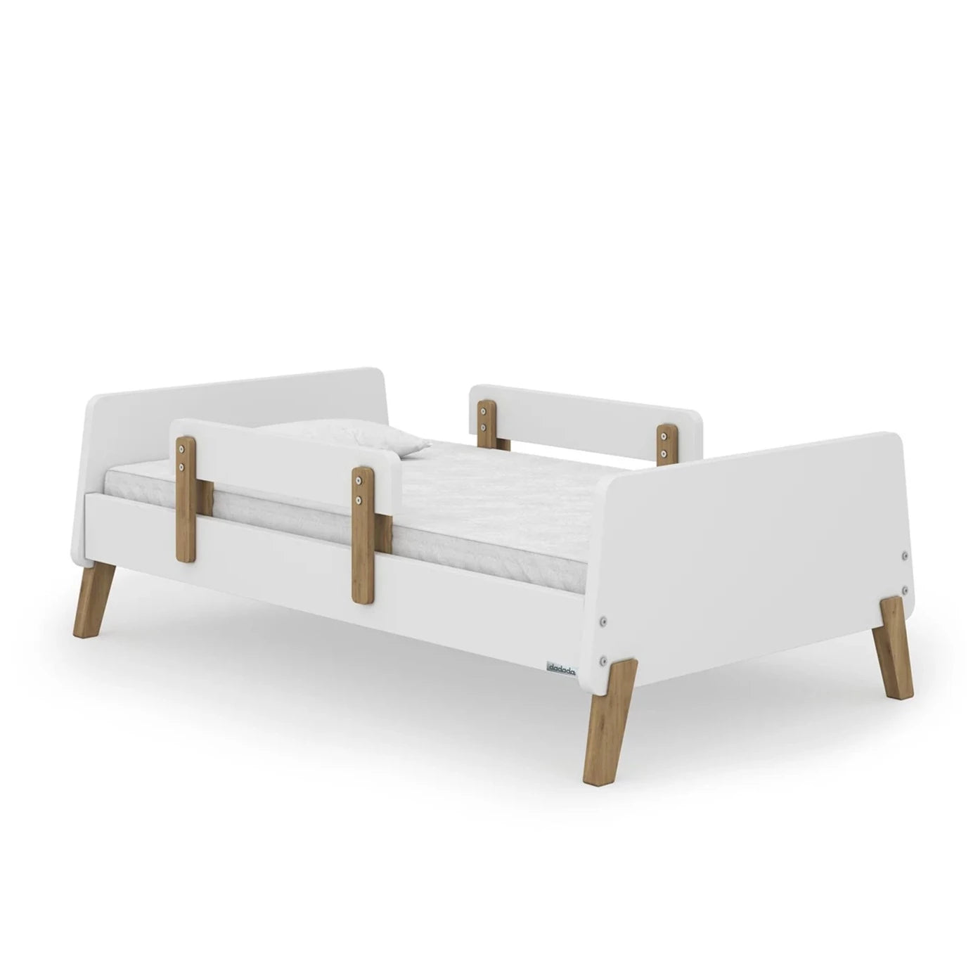 Muse Toddler Bed - Safe & Comfortable Kids Bed for Boys & Girls - Perfect for Nursery, Bedroom & Daycare Use